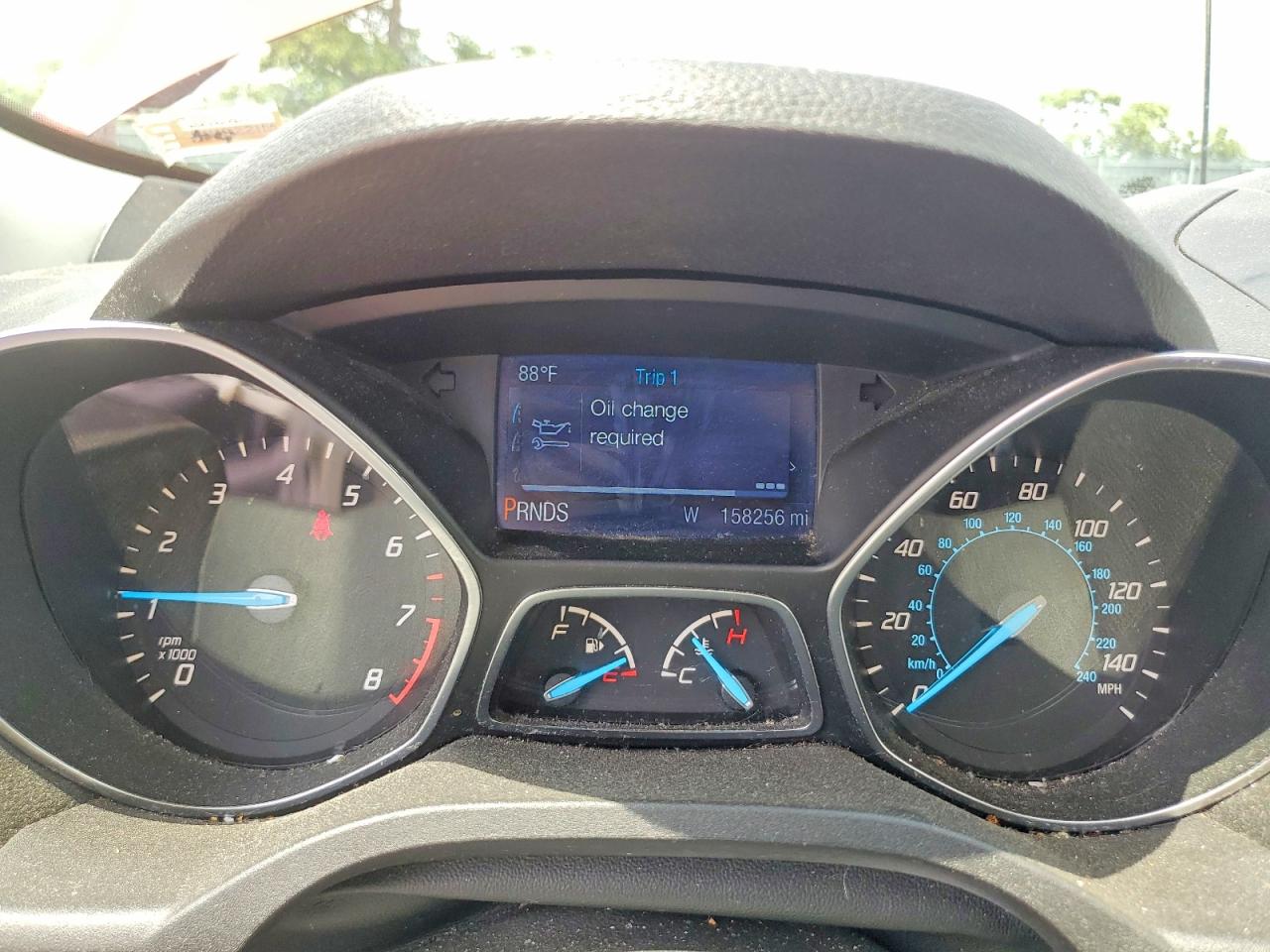 2014 Ford Escape S Red vin: 1FMCU0F79EUE52241