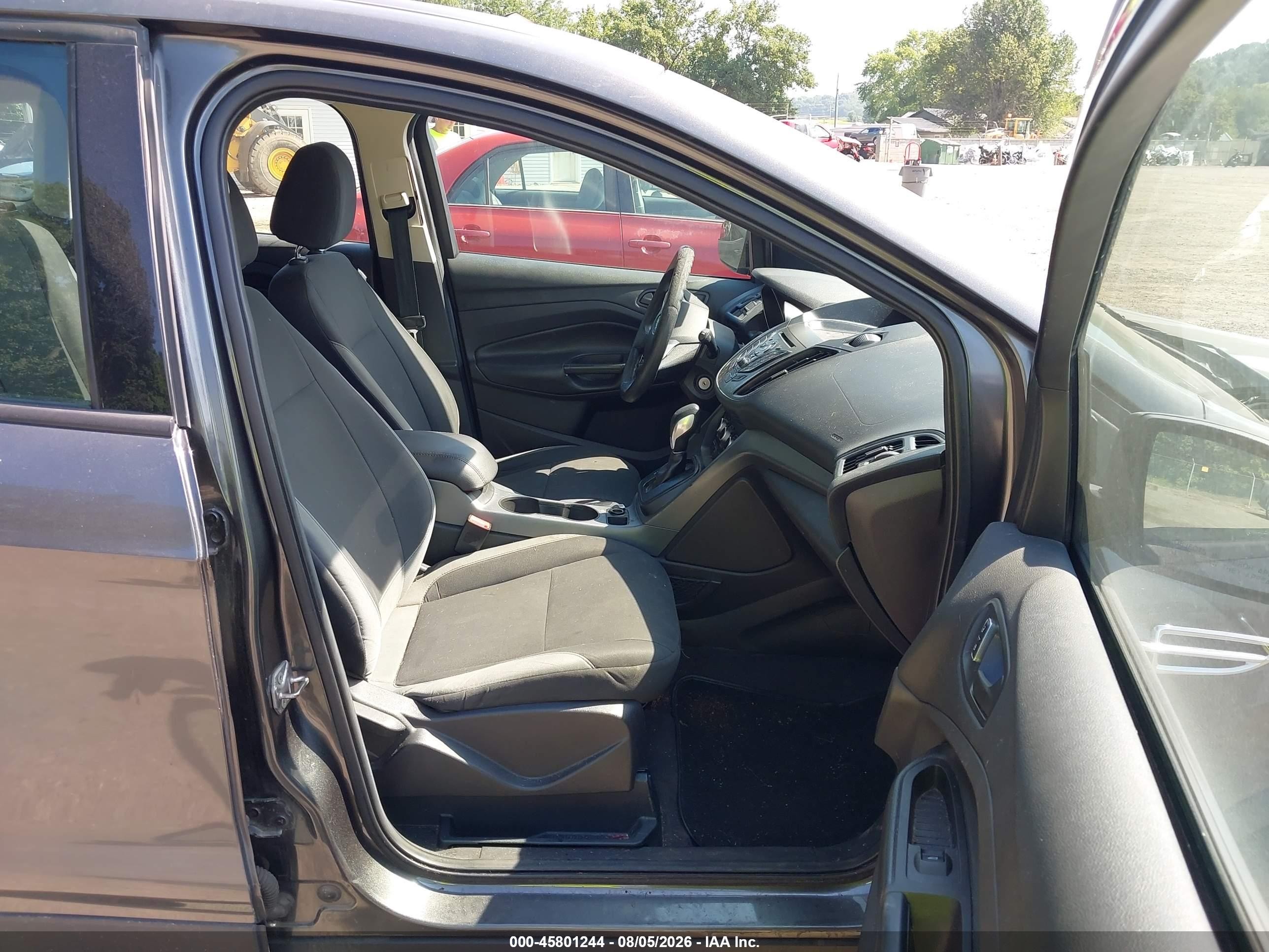 2015 Ford Escape S Gray vin: 1FMCU0F79FUA39334