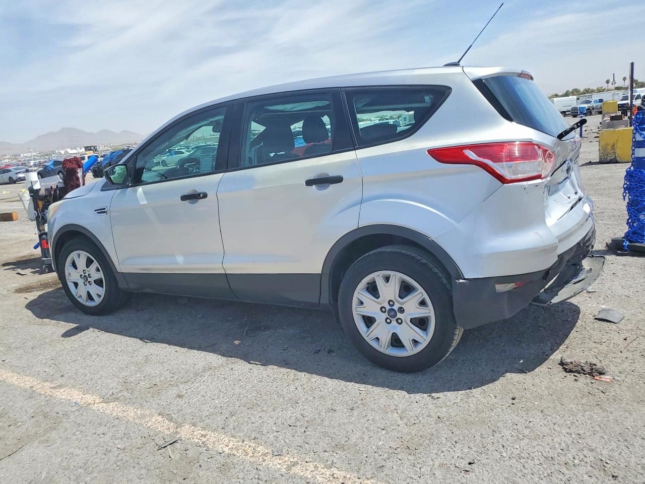 2015 Ford Escape S Silver vin: 1FMCU0F79FUC12821
