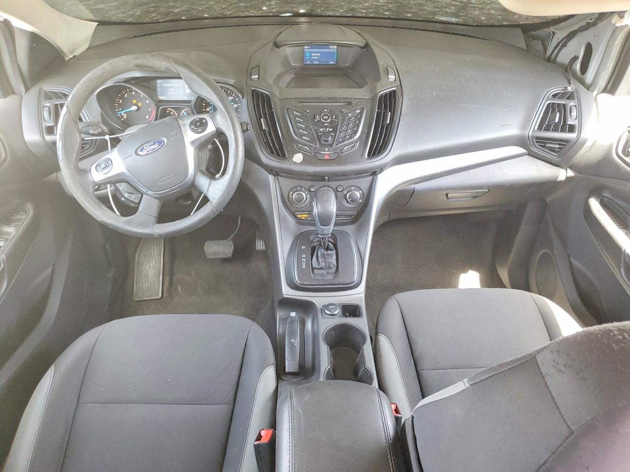 2015 Ford Escape S Silver vin: 1FMCU0F79FUC12821