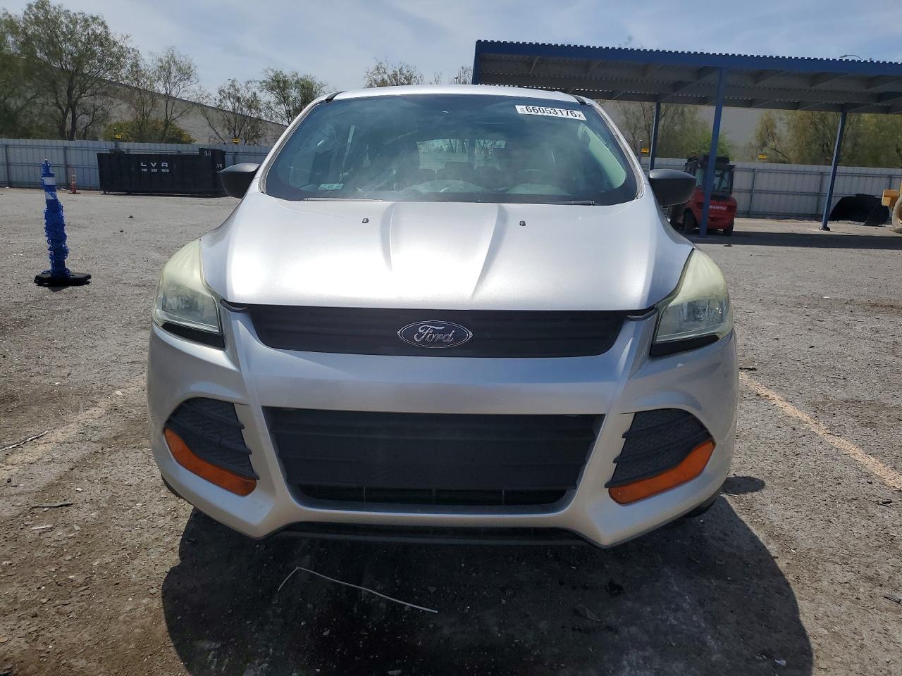 2015 Ford Escape S Silver vin: 1FMCU0F79FUC12821