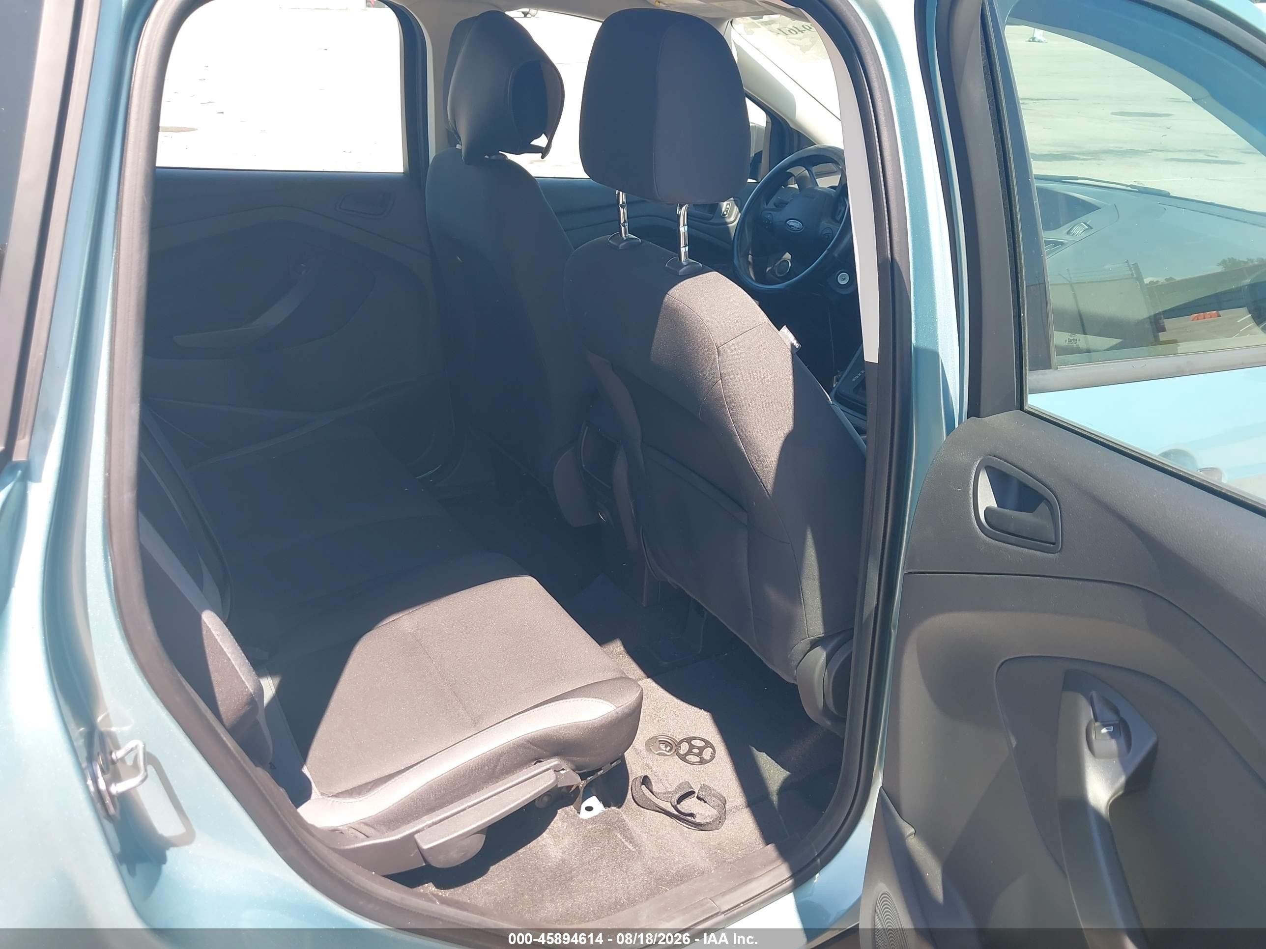 2013 Ford Escape S Blue vin: 1FMCU0F7XDUA52381
