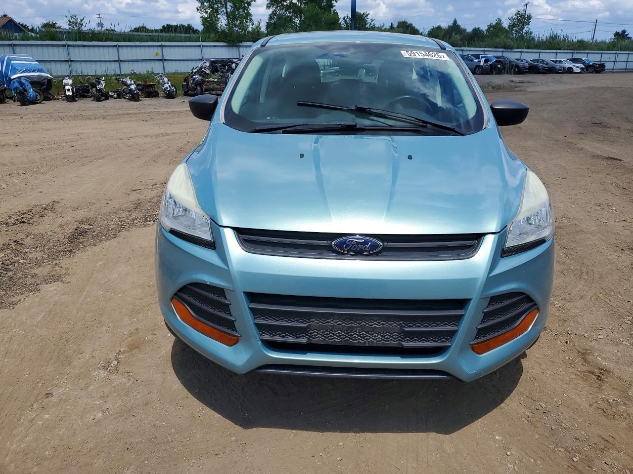 2013 Ford Escape S Gray vin: 1FMCU0F7XDUA84652
