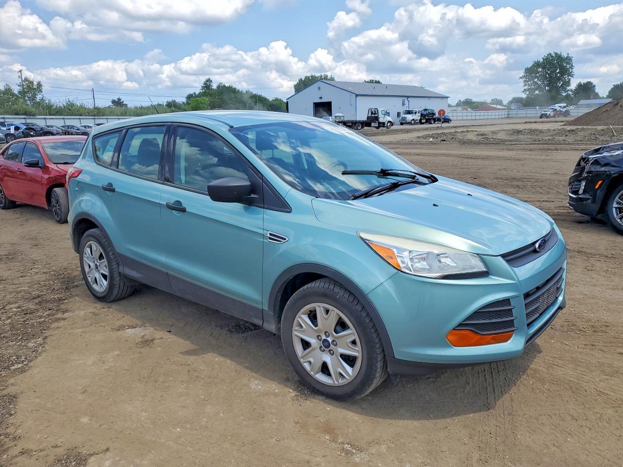 2013 Ford Escape S Gray vin: 1FMCU0F7XDUA84652