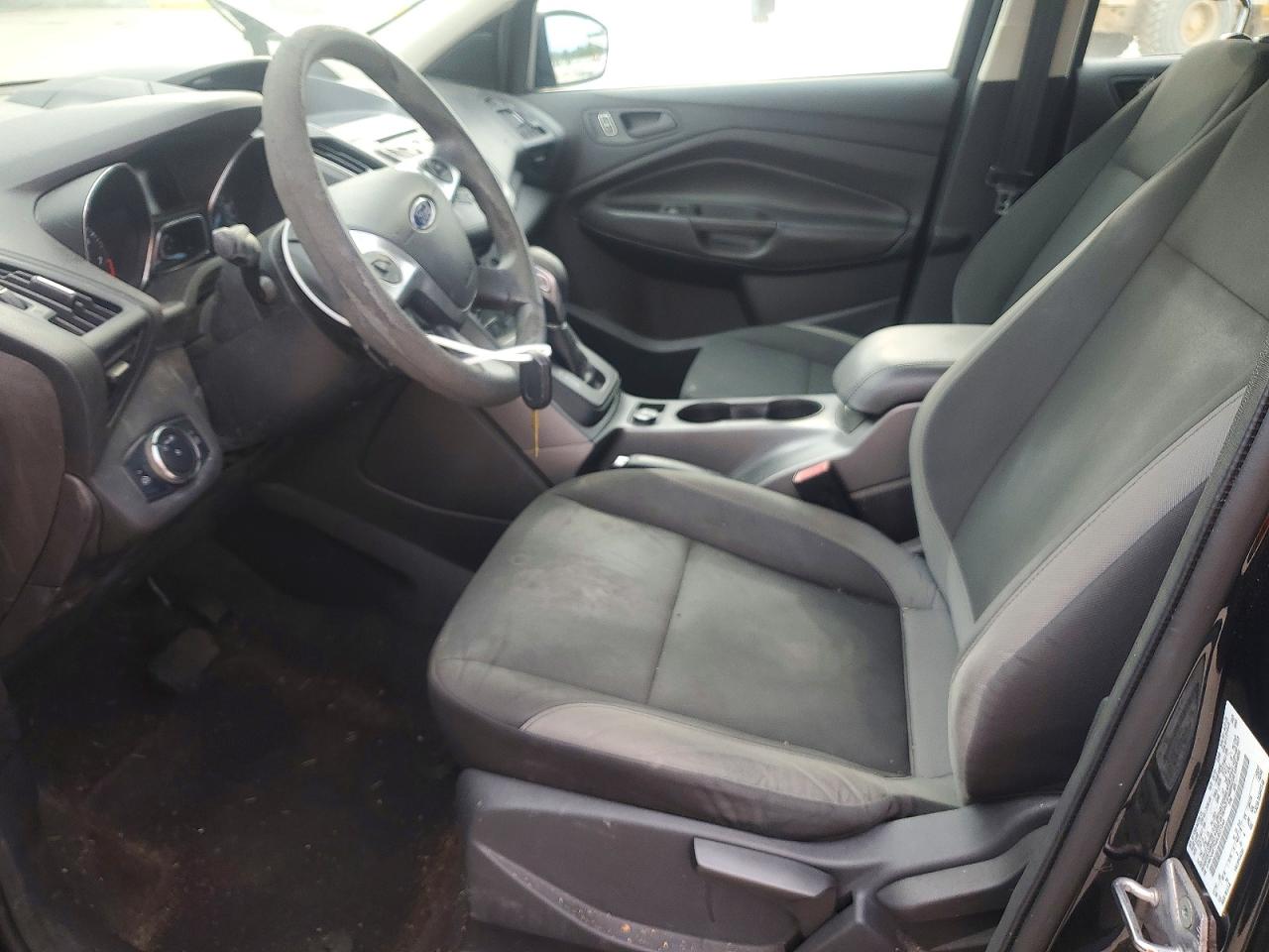 2013 Ford Escape S Black vin: 1FMCU0F7XDUB31243