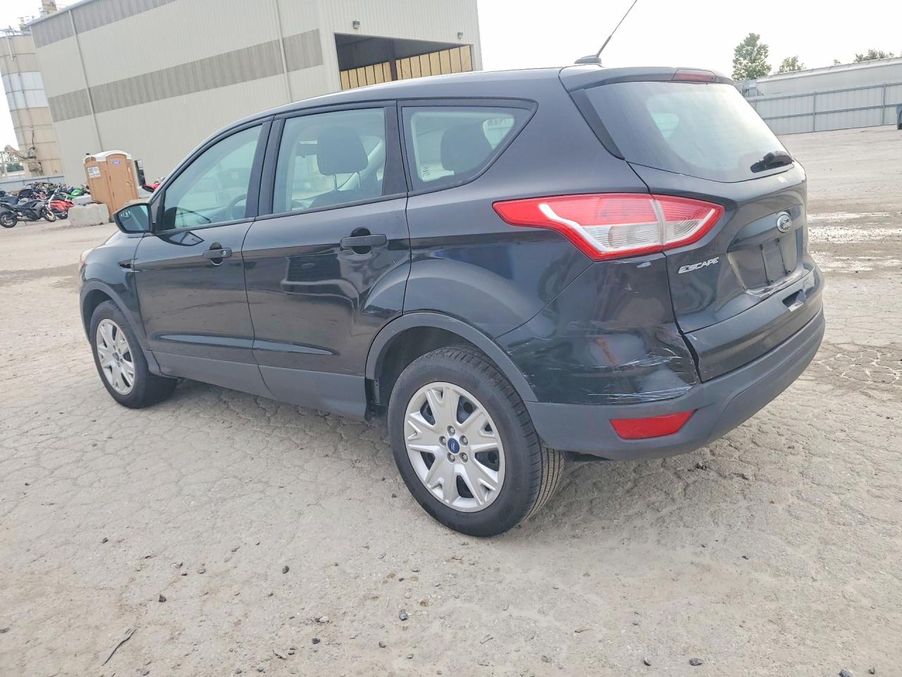 2013 Ford Escape S Black vin: 1FMCU0F7XDUB31243