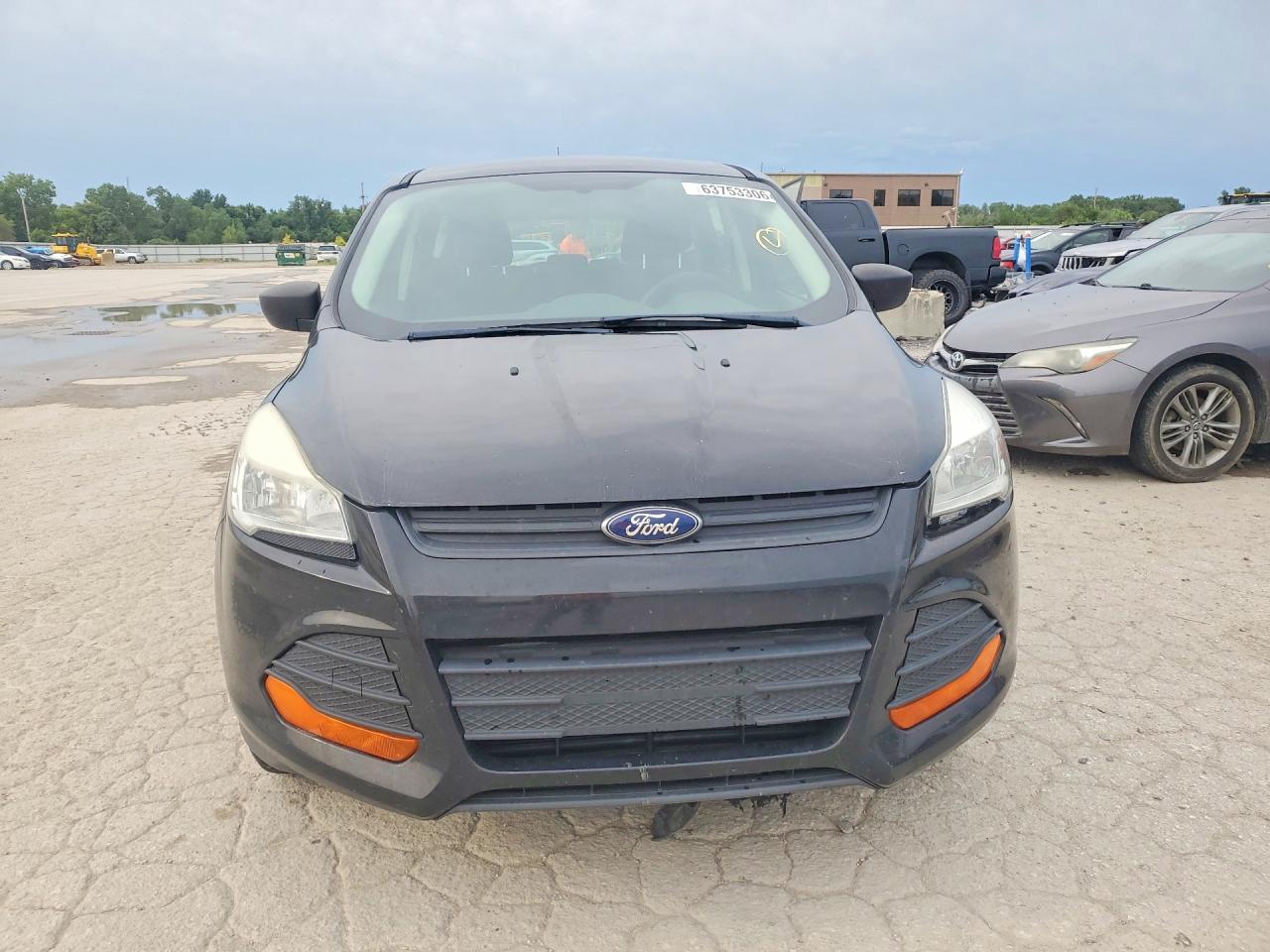 2013 Ford Escape S Black vin: 1FMCU0F7XDUB31243