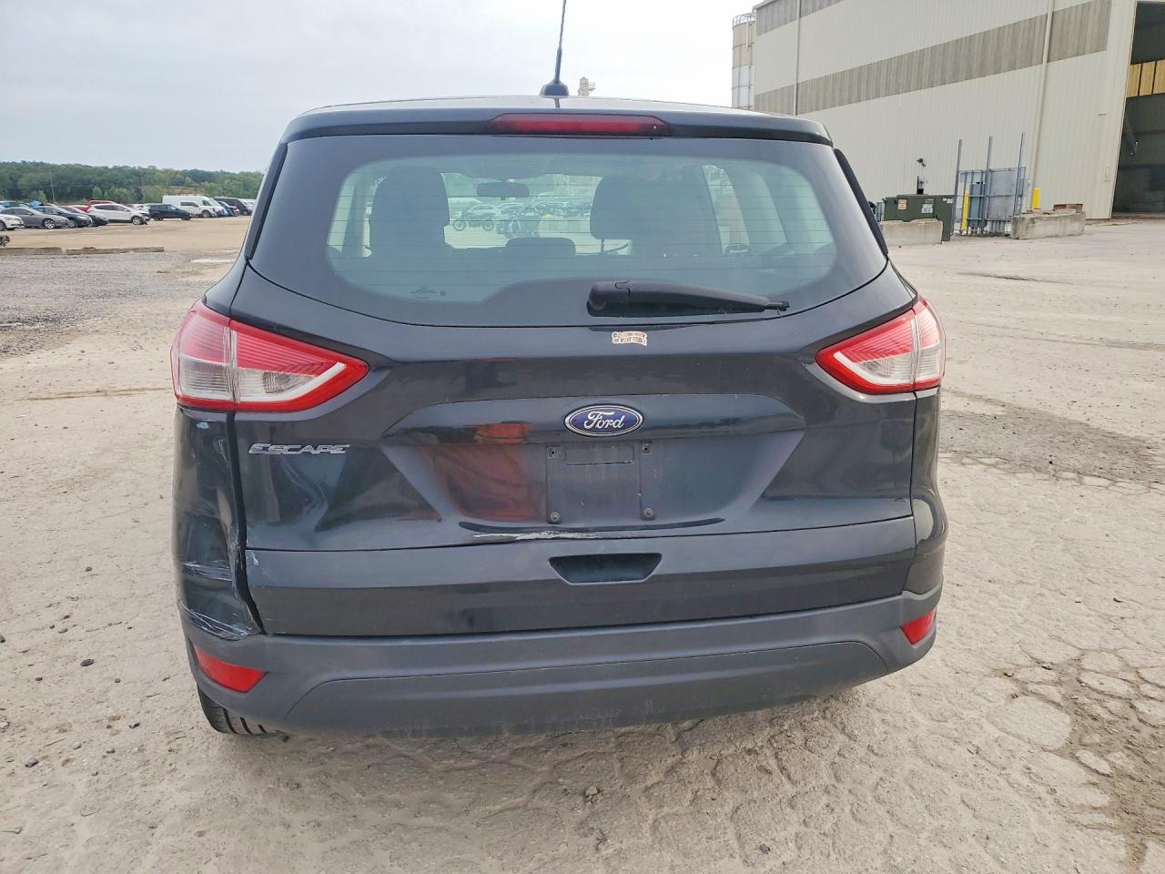 2013 Ford Escape S Black vin: 1FMCU0F7XDUB31243