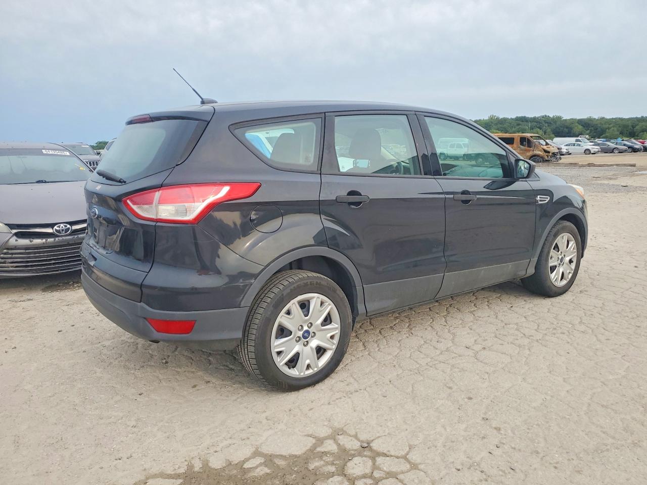 2013 Ford Escape S Black vin: 1FMCU0F7XDUB31243