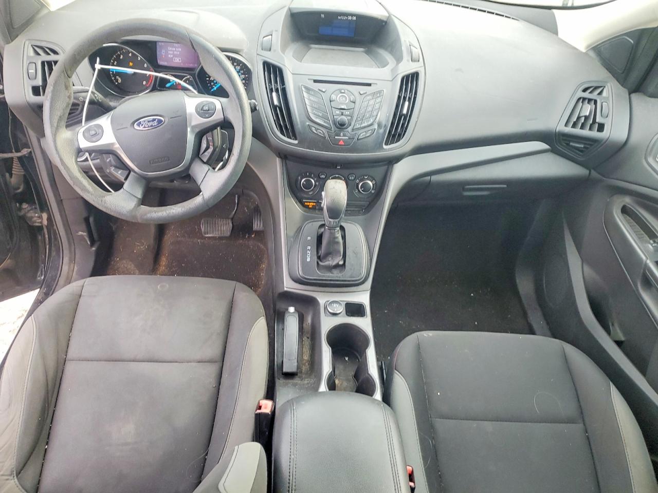 2013 Ford Escape S Black vin: 1FMCU0F7XDUB31243