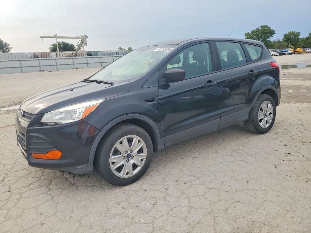2013 Ford Escape S Black vin: 1FMCU0F7XDUB31243