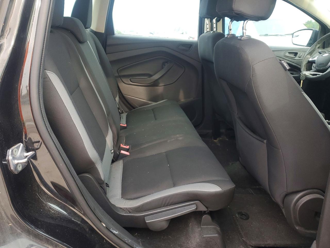 2013 Ford Escape S Black vin: 1FMCU0F7XDUB31243