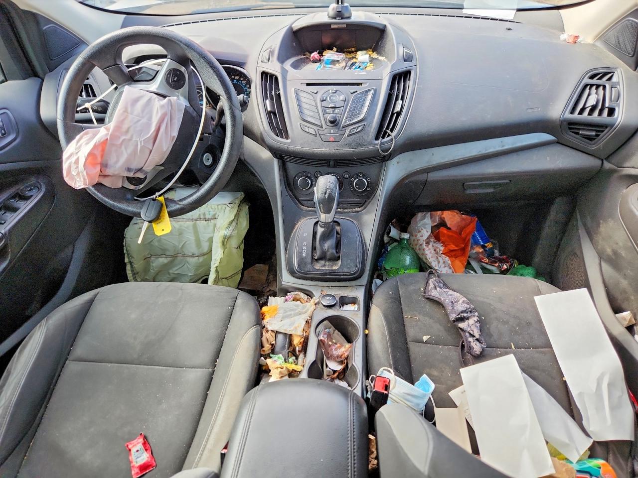 2013 Ford Escape S Black vin: 1FMCU0F7XDUB46924