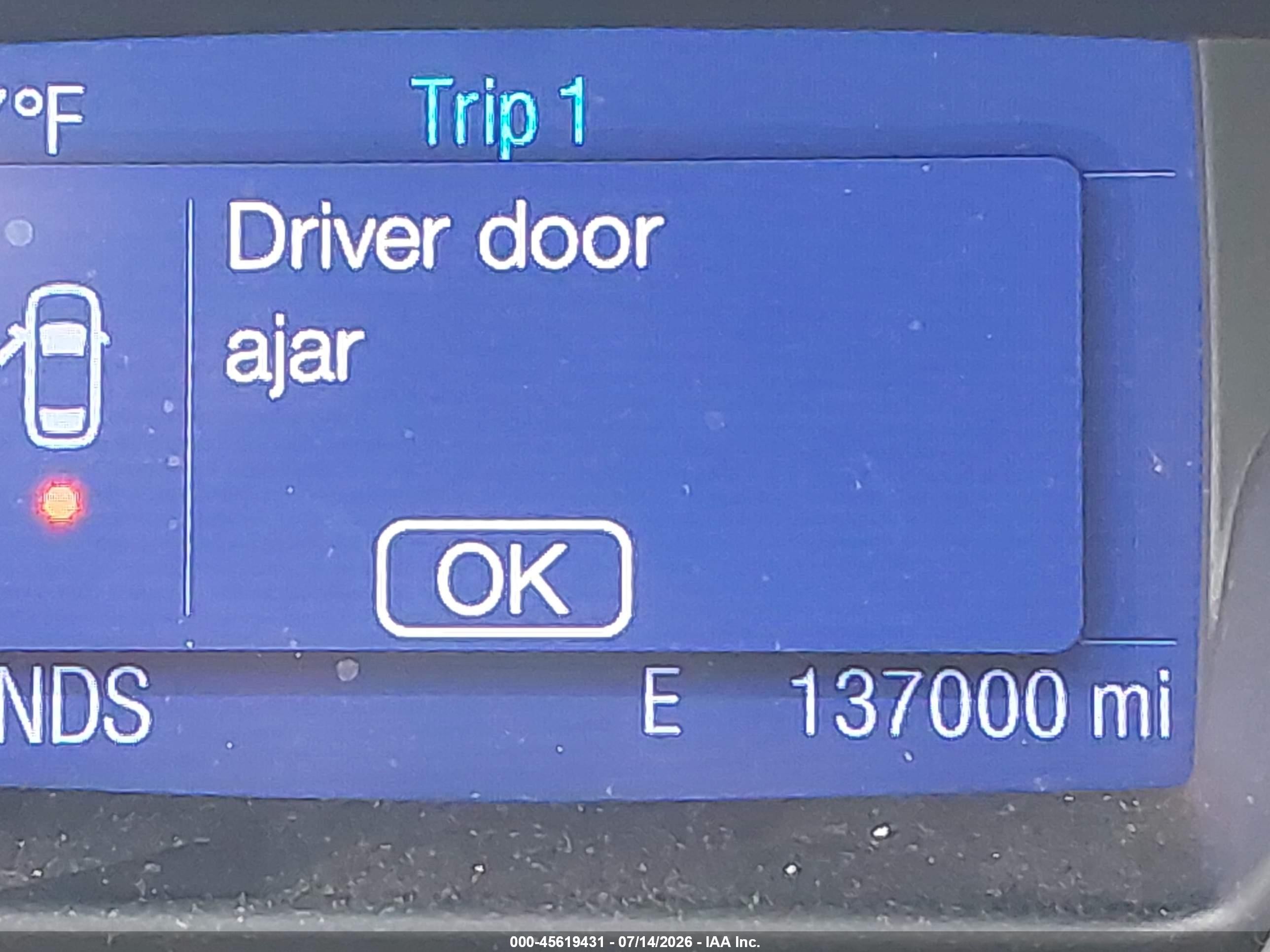 2013 Ford Escape S Dark Blue vin: 1FMCU0F7XDUB50701