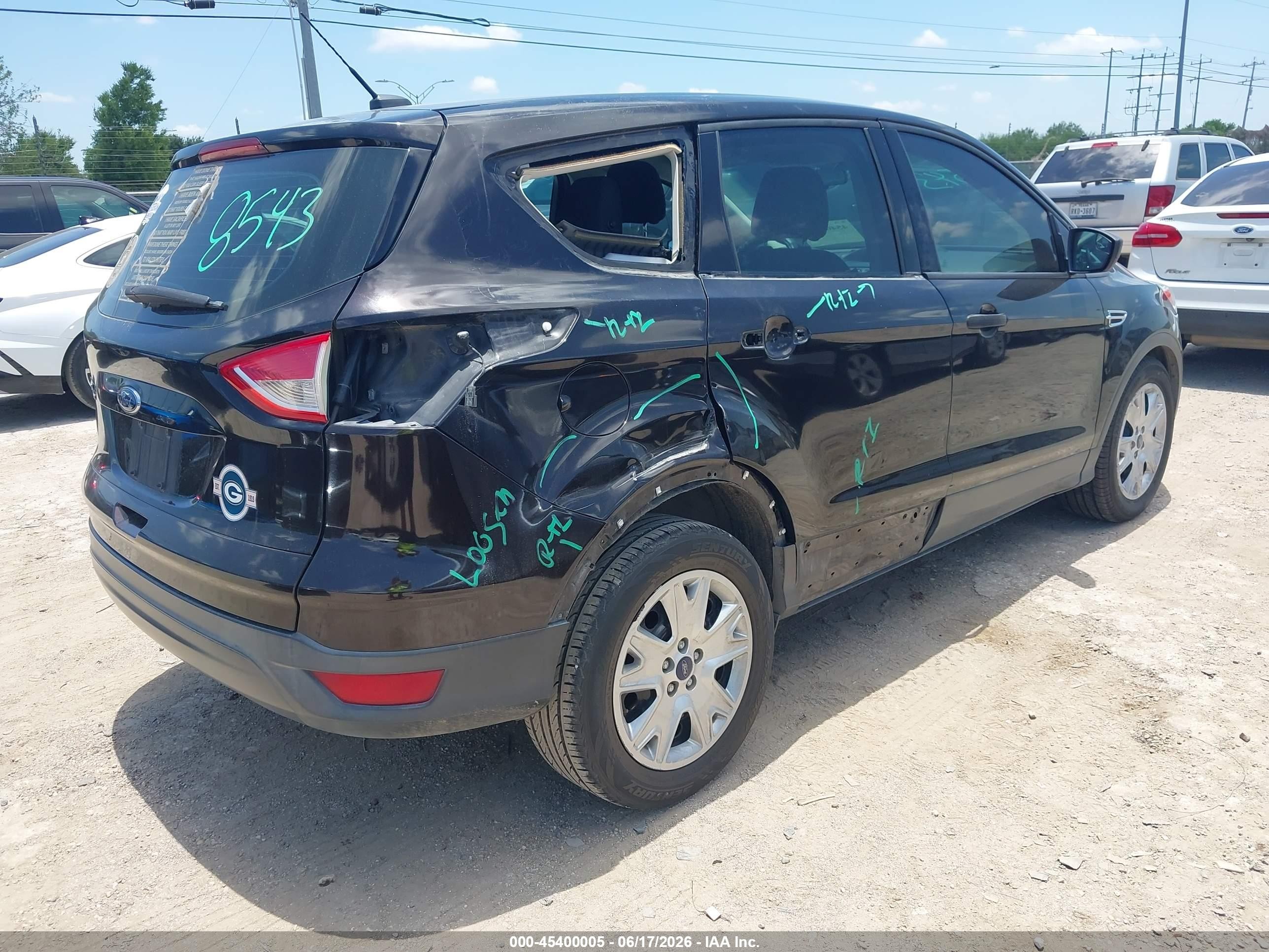 2013 Ford Escape S Dark Brown vin: 1FMCU0F7XDUB81883