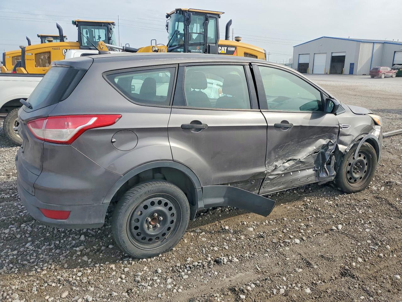 2013 Ford Escape S Charcoal vin: 1FMCU0F7XDUD69335