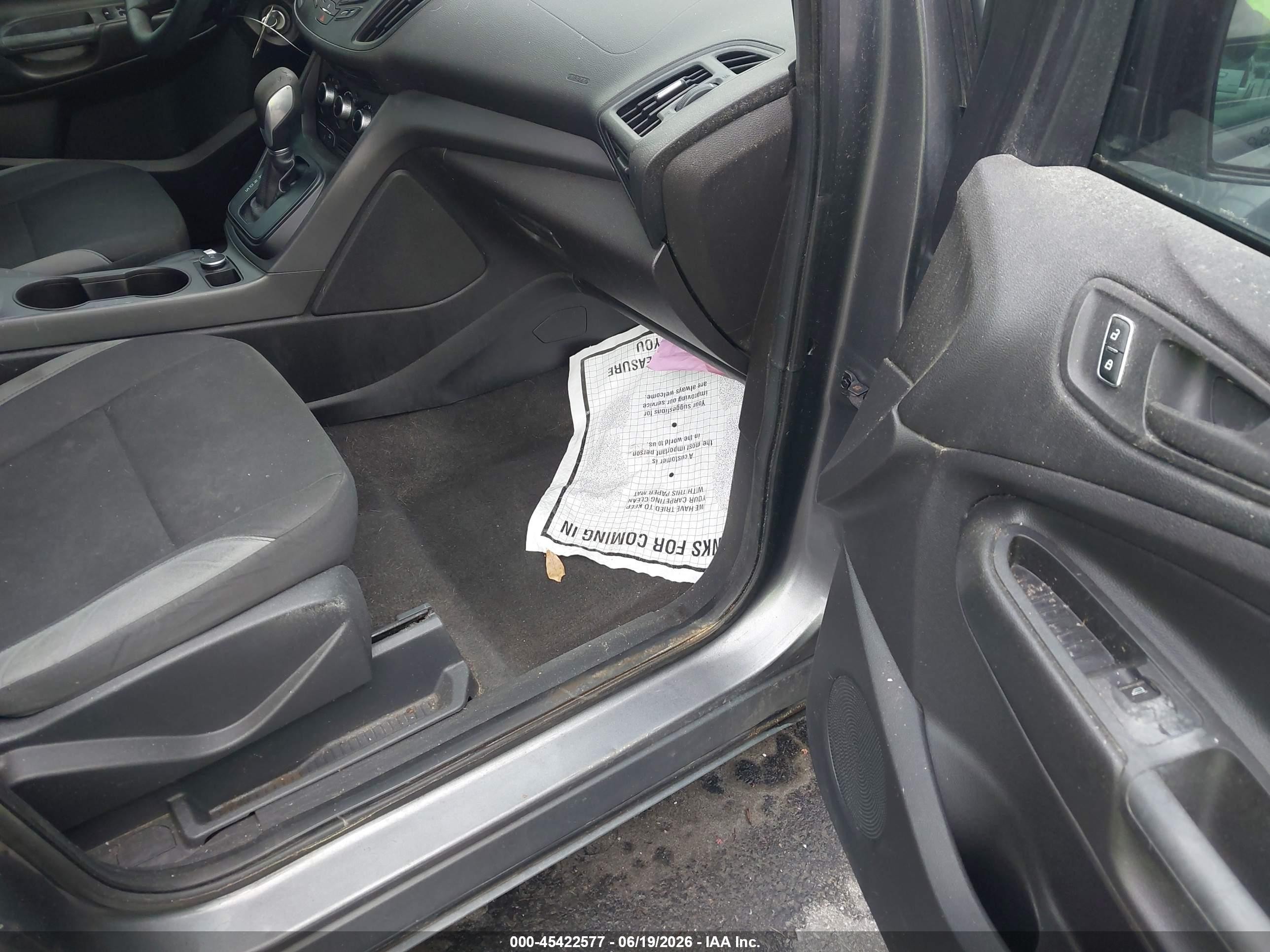 2014 Ford Escape S Gray vin: 1FMCU0F7XEUA66475