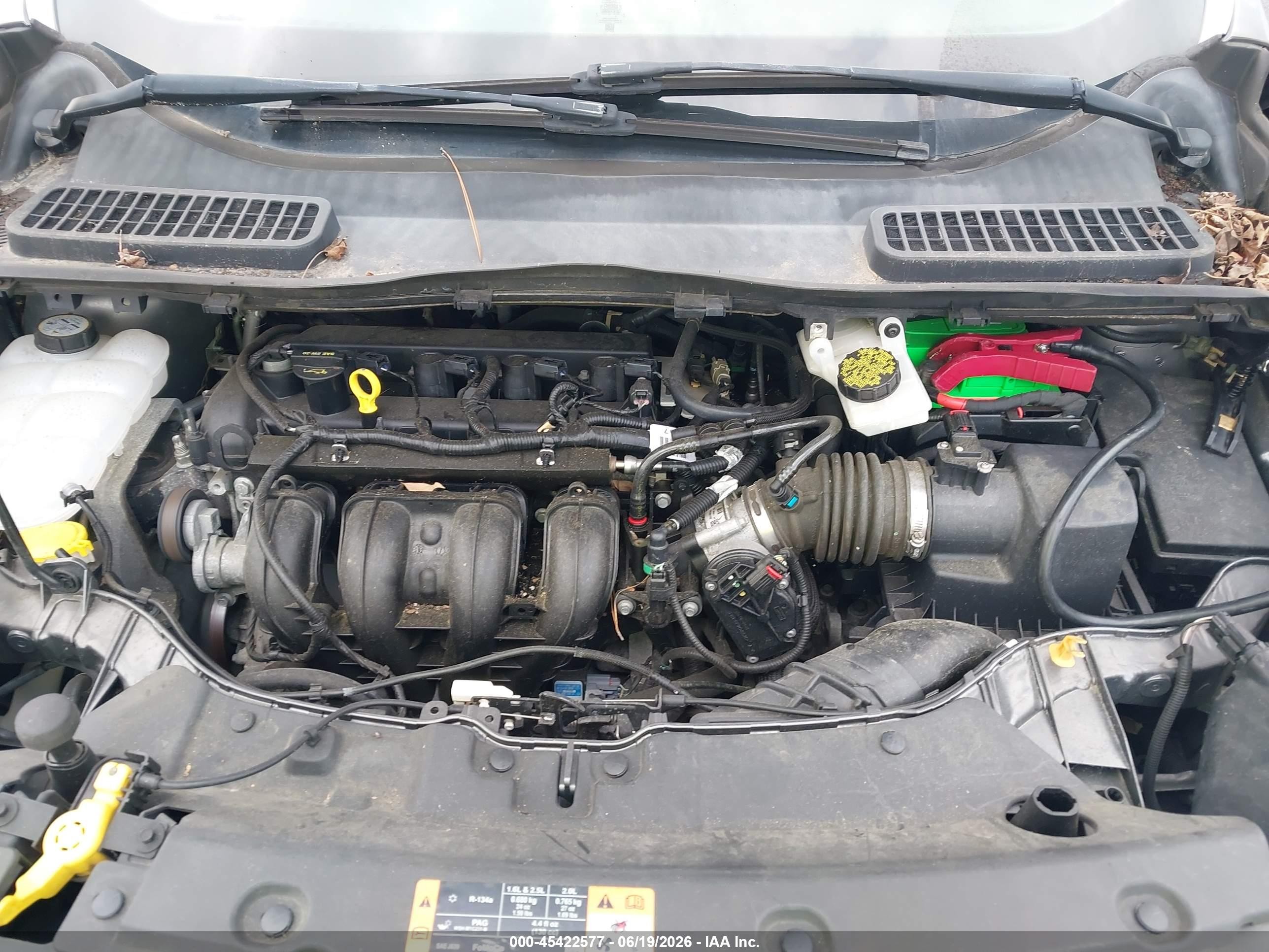 2014 Ford Escape S Gray vin: 1FMCU0F7XEUA66475