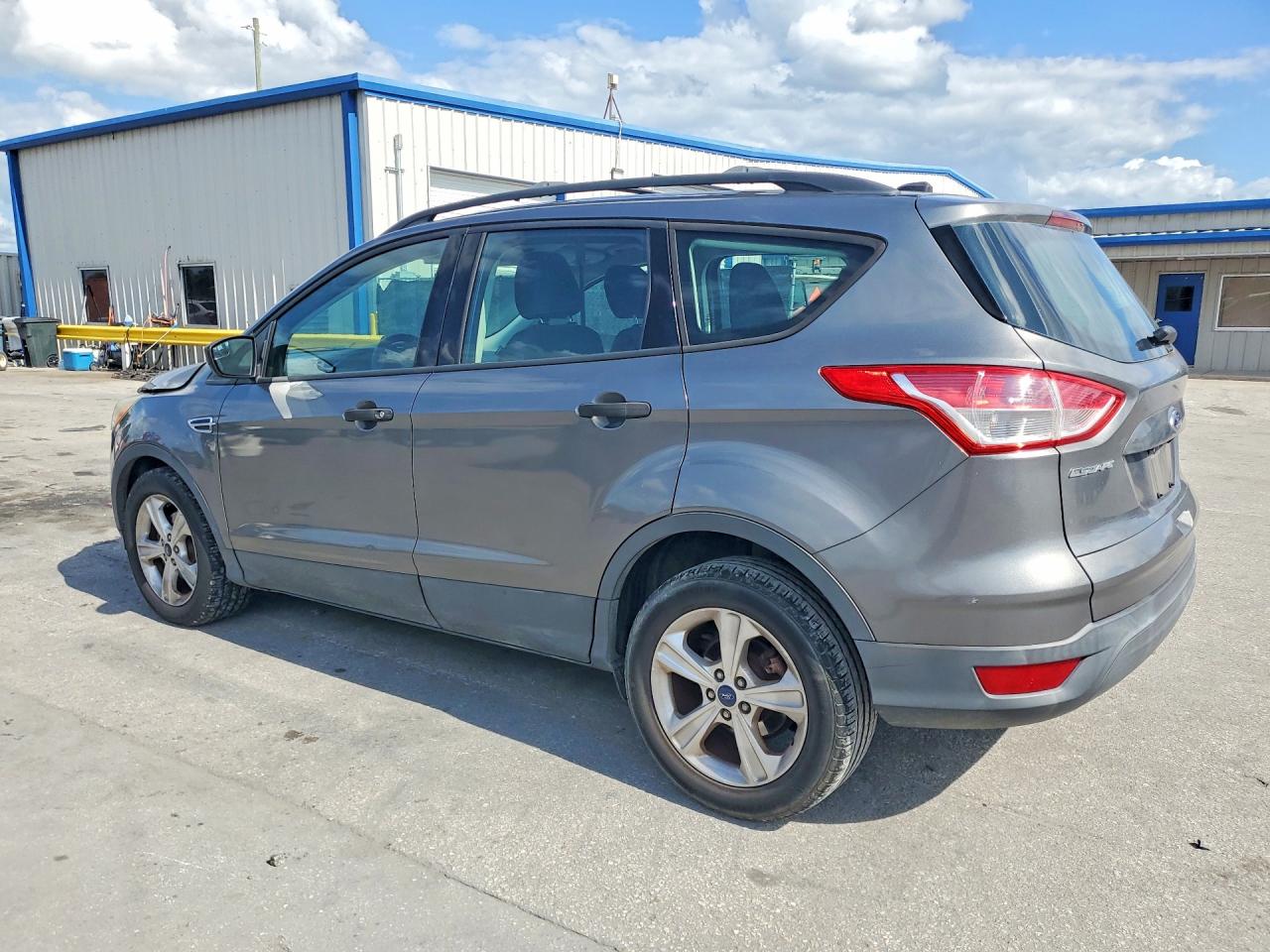 2014 Ford Escape S Gray vin: 1FMCU0F7XEUE07292