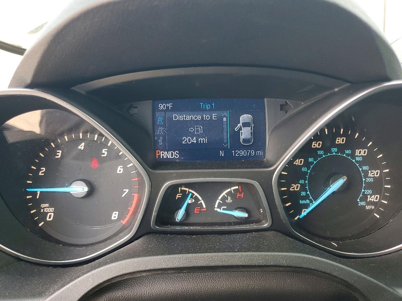 2014 Ford Escape S Gray vin: 1FMCU0F7XEUE07292