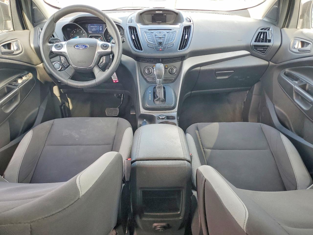 2014 Ford Escape S Gray vin: 1FMCU0F7XEUE07292