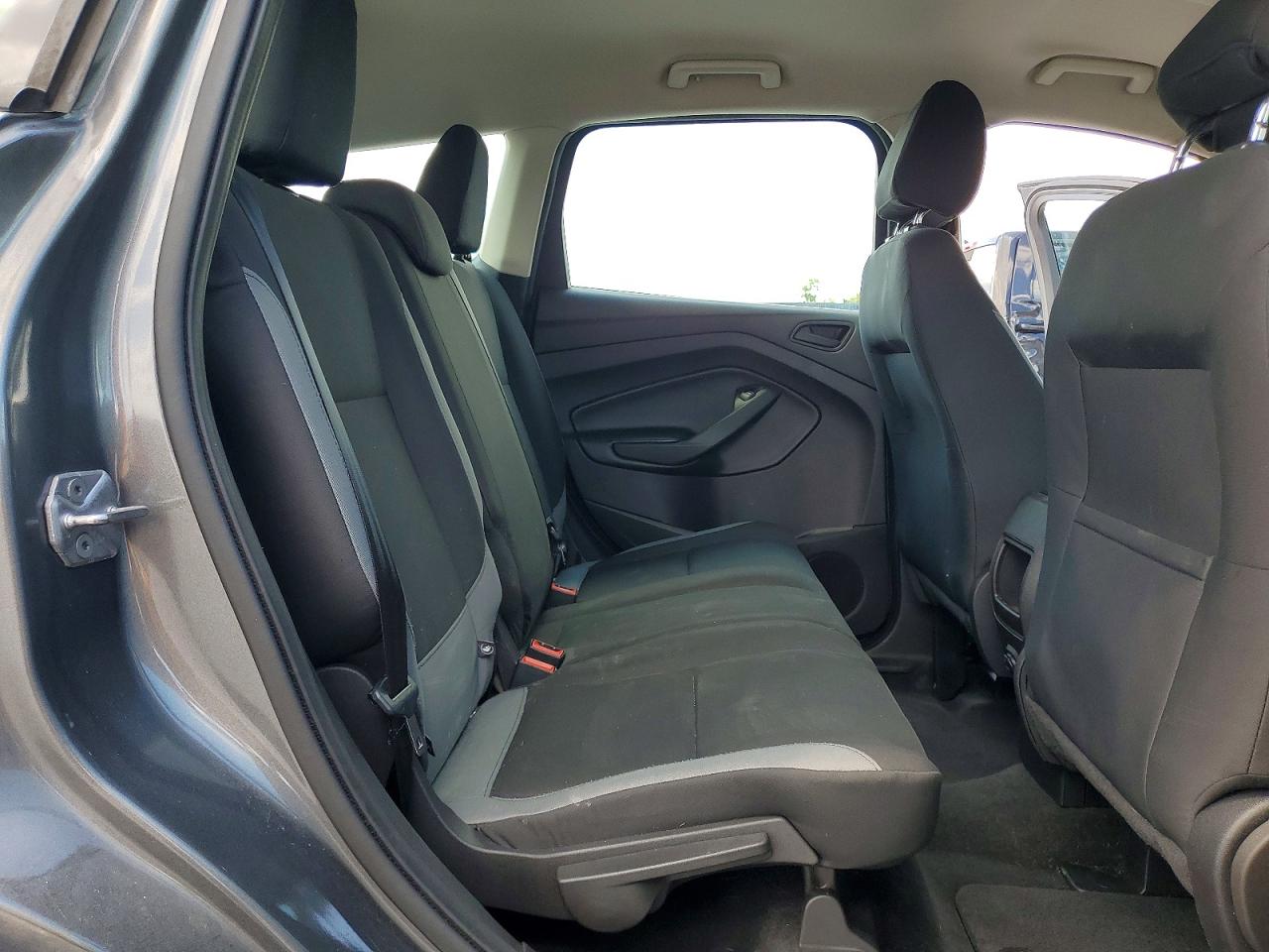 2014 Ford Escape S Gray vin: 1FMCU0F7XEUE07292