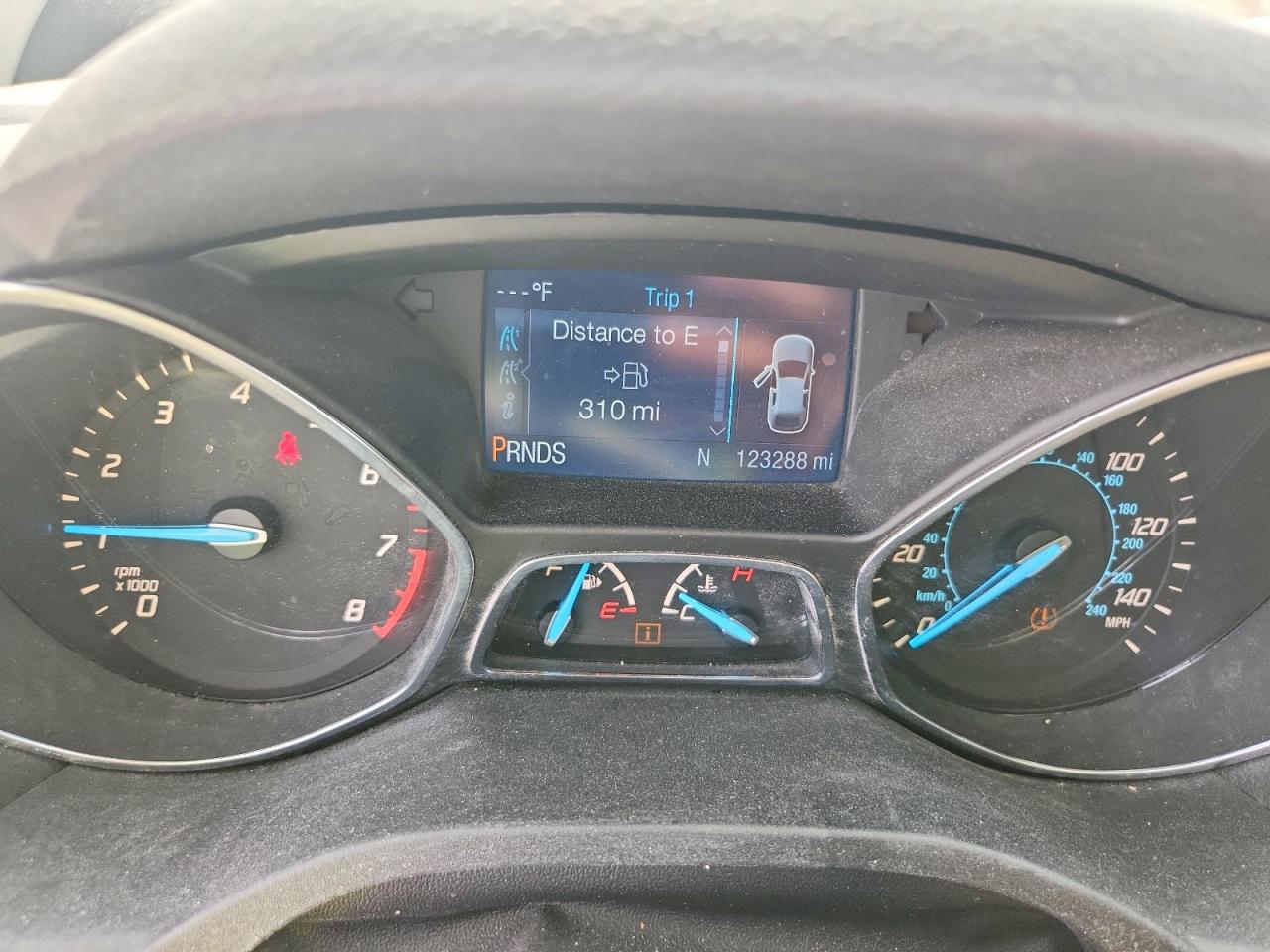 2014 Ford Escape S Gray vin: 1FMCU0F7XEUE11584