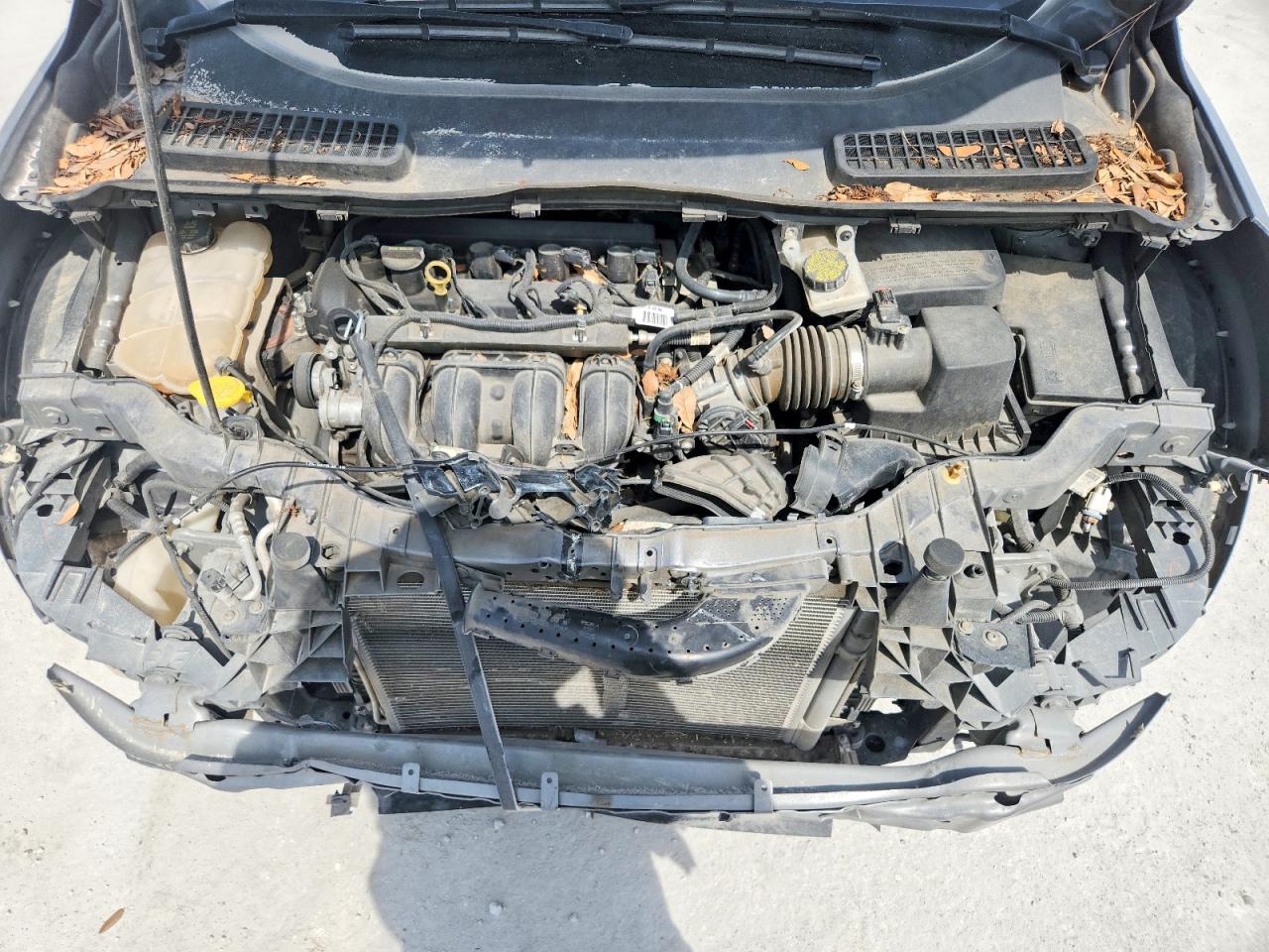 2014 Ford Escape S Gray vin: 1FMCU0F7XEUE11584