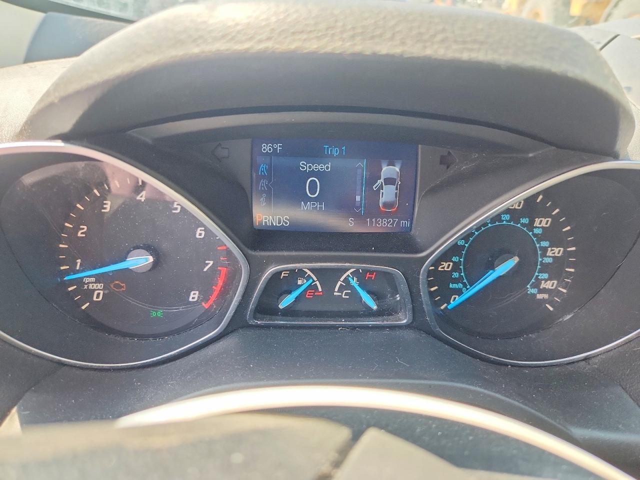 2014 Ford Escape S Серебряный vin: 1FMCU0F7XEUE34069