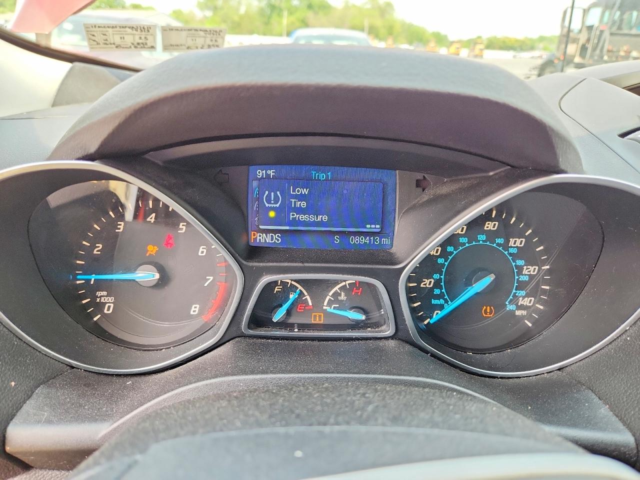 2015 Ford Escape S Orange vin: 1FMCU0F7XFUA37611