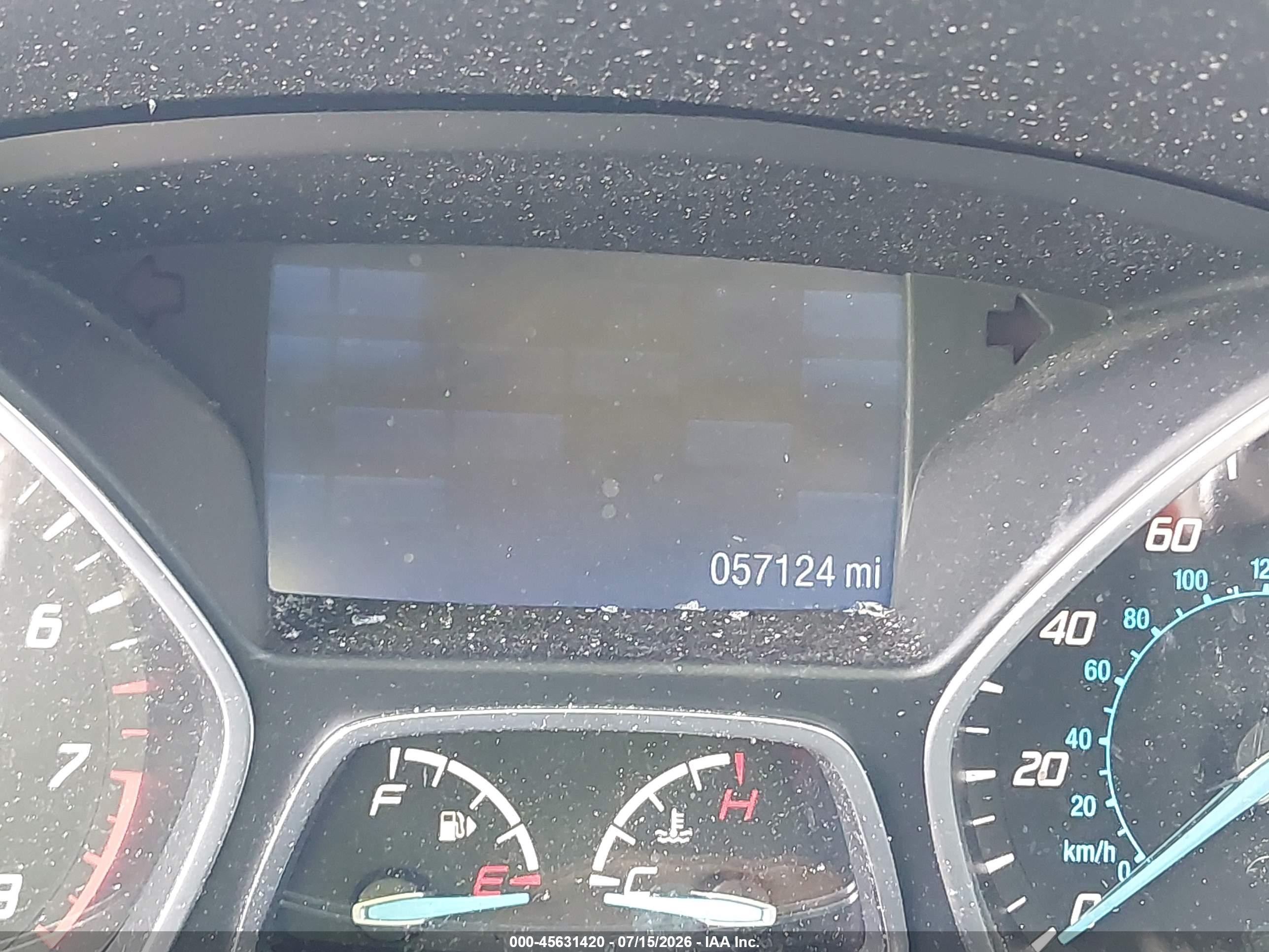 2015 Ford Escape S White vin: 1FMCU0F7XFUB65427