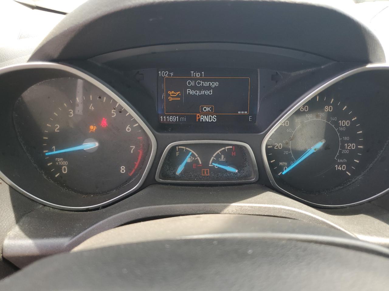 2017 Ford Escape S Beige vin: 1FMCU0F7XHUB75829