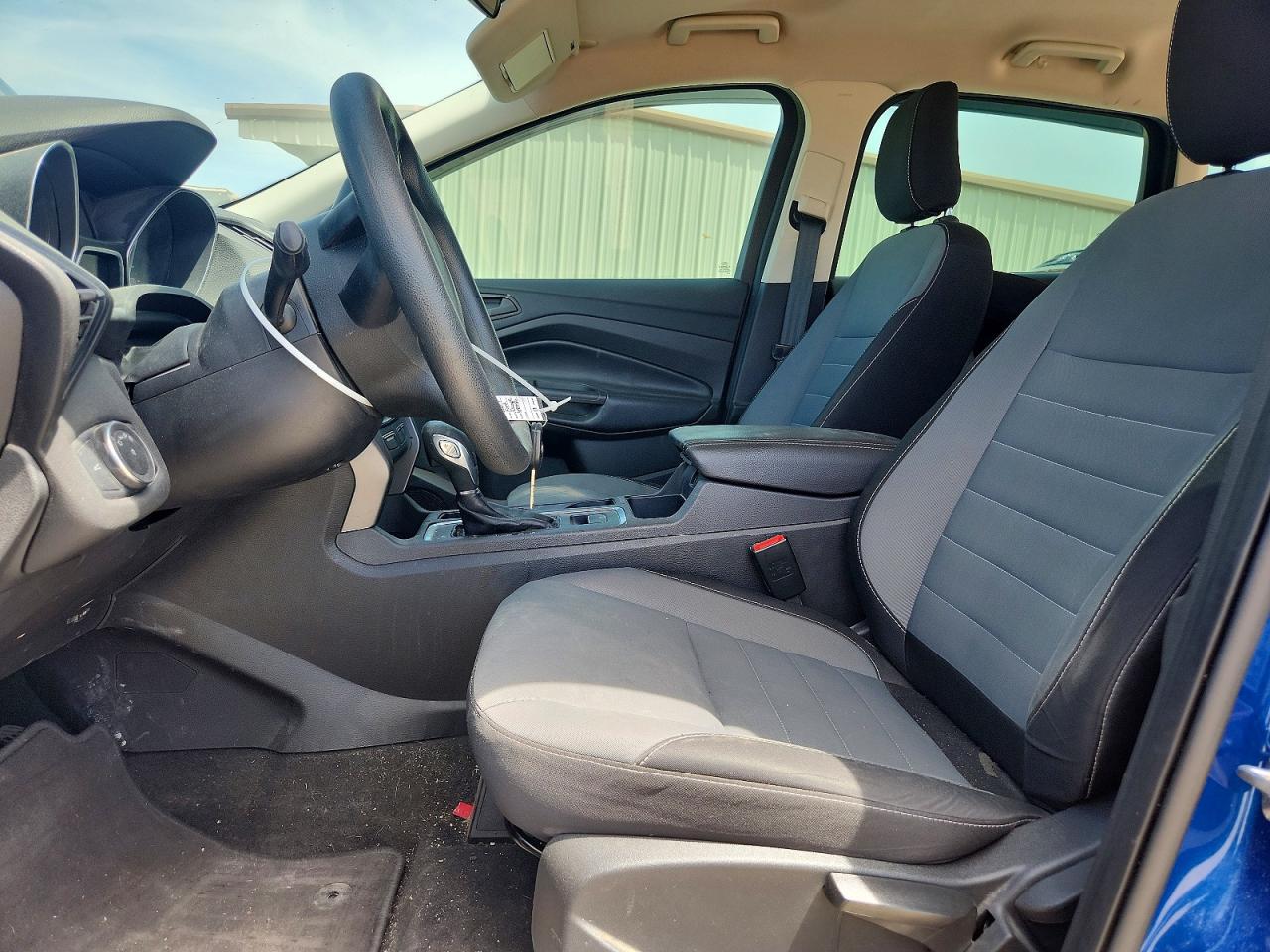 2019 Ford Escape S Blue vin: 1FMCU0F7XKUB26802