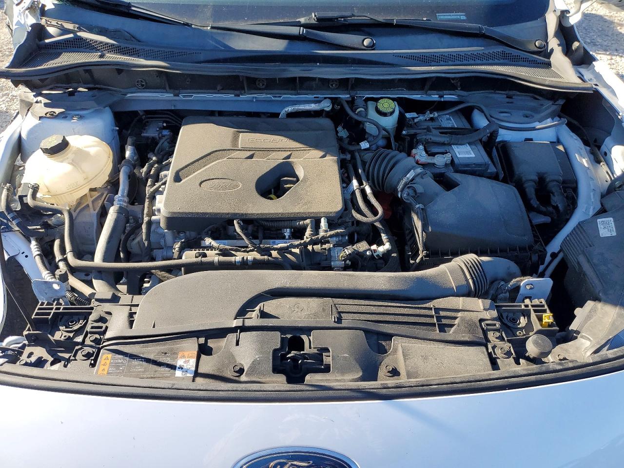 2020 Ford Escape Se White vin: 1FMCU0G60LUB44748