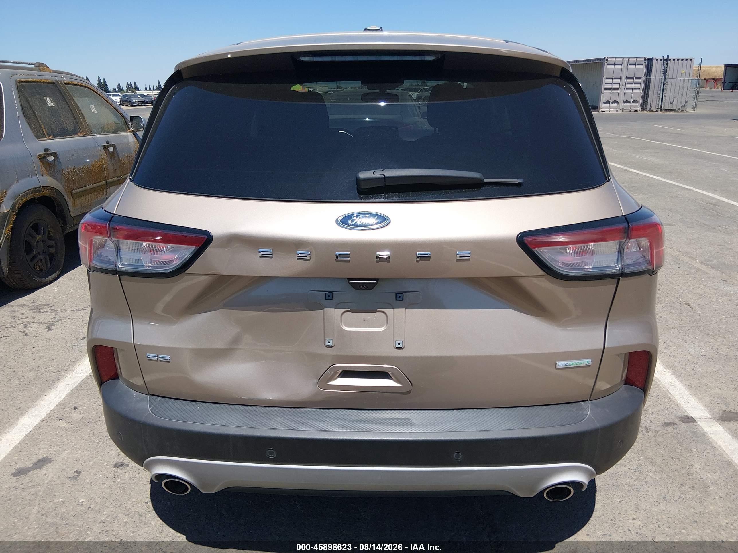 2020 Ford Escape Se Gold vin: 1FMCU0G60LUC01286