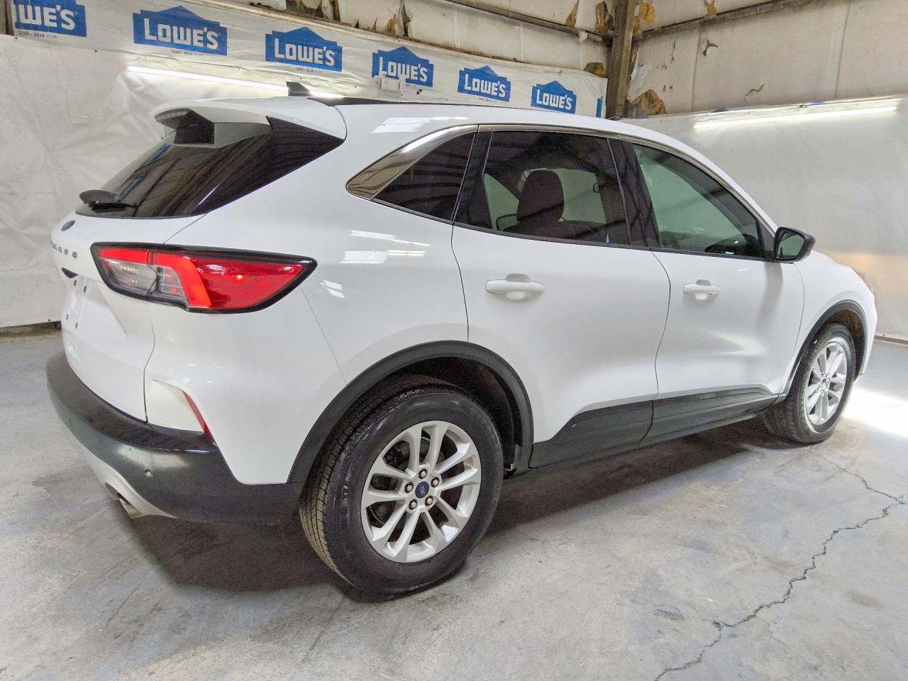 2022 Ford Escape Se White vin: 1FMCU0G60NUB27676