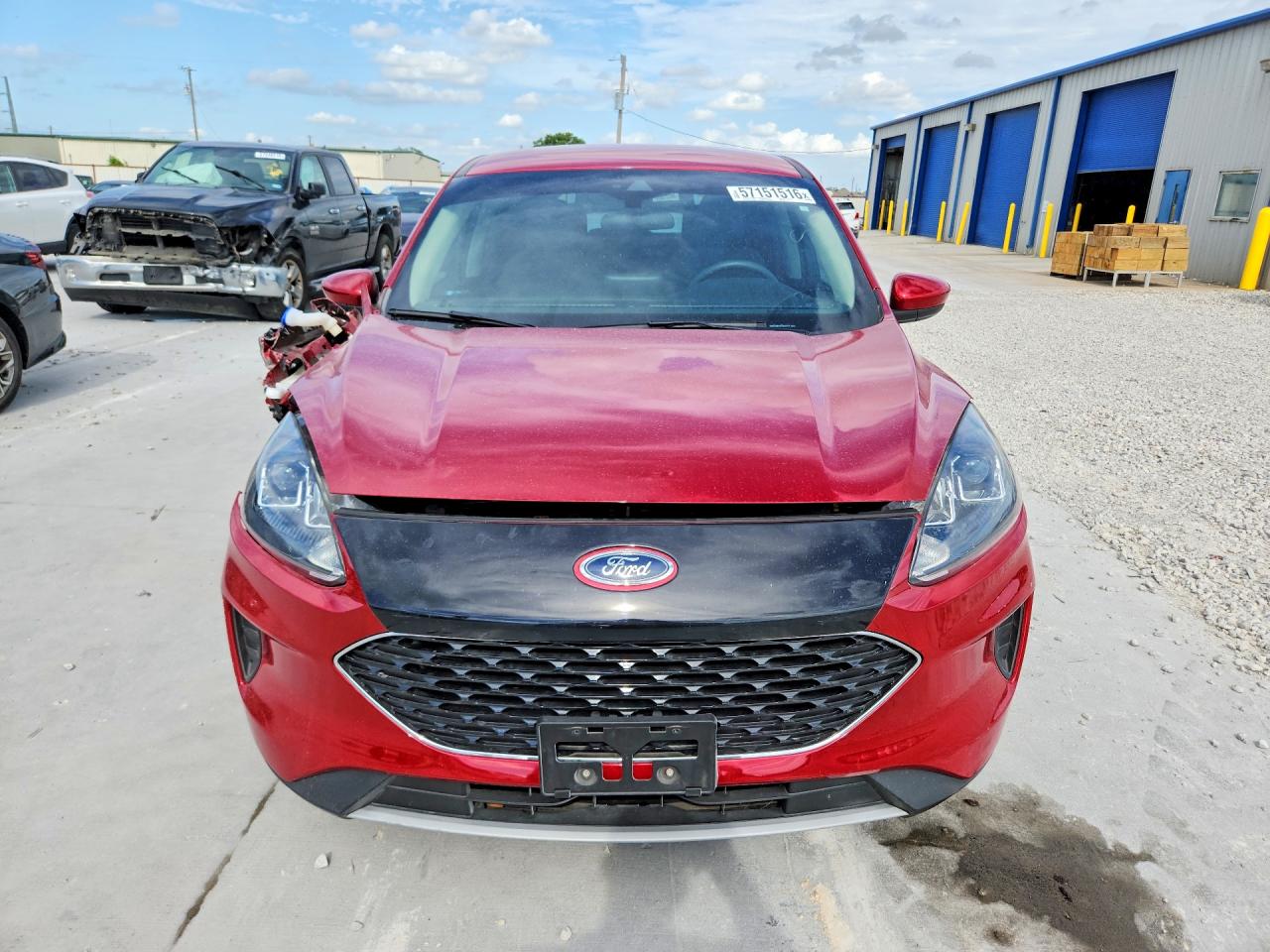 2020 Ford Escape Se Красный vin: 1FMCU0G61LUA32217