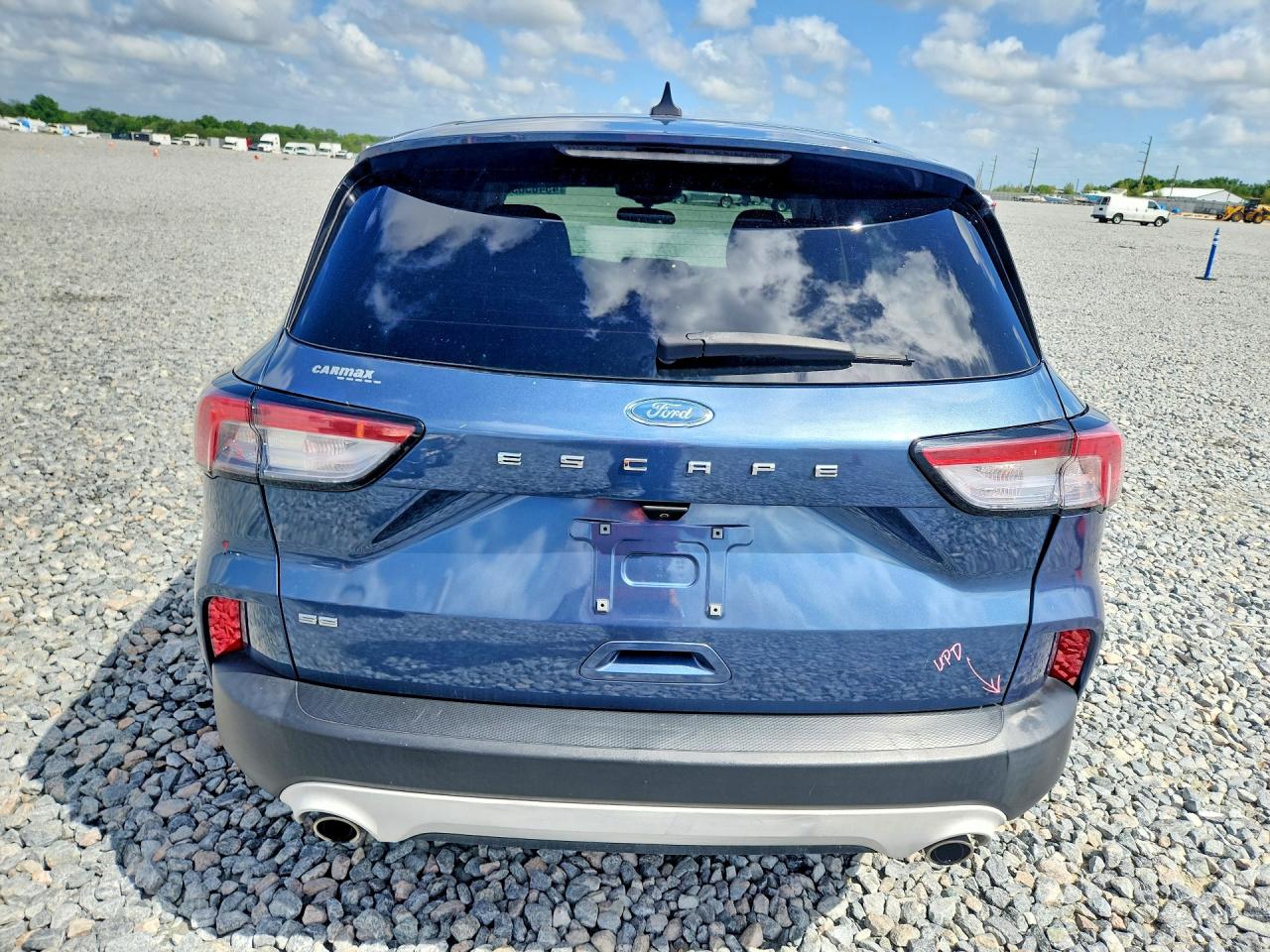 2020 Ford Escape Se Blue vin: 1FMCU0G61LUC66003