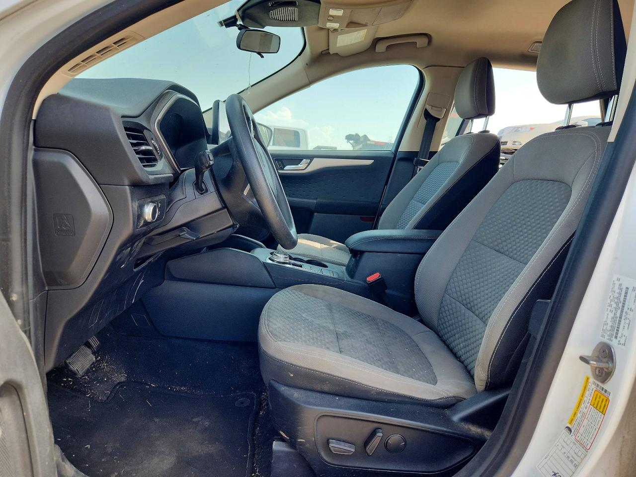 2020 Ford Escape Se White vin: 1FMCU0G62LUA12705