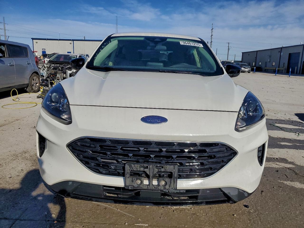 2021 Ford Escape Se White vin: 1FMCU0G63MUA03299