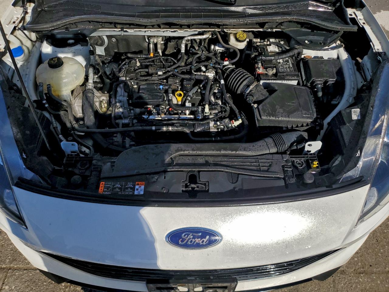 2021 Ford Escape Se White vin: 1FMCU0G63MUA03299
