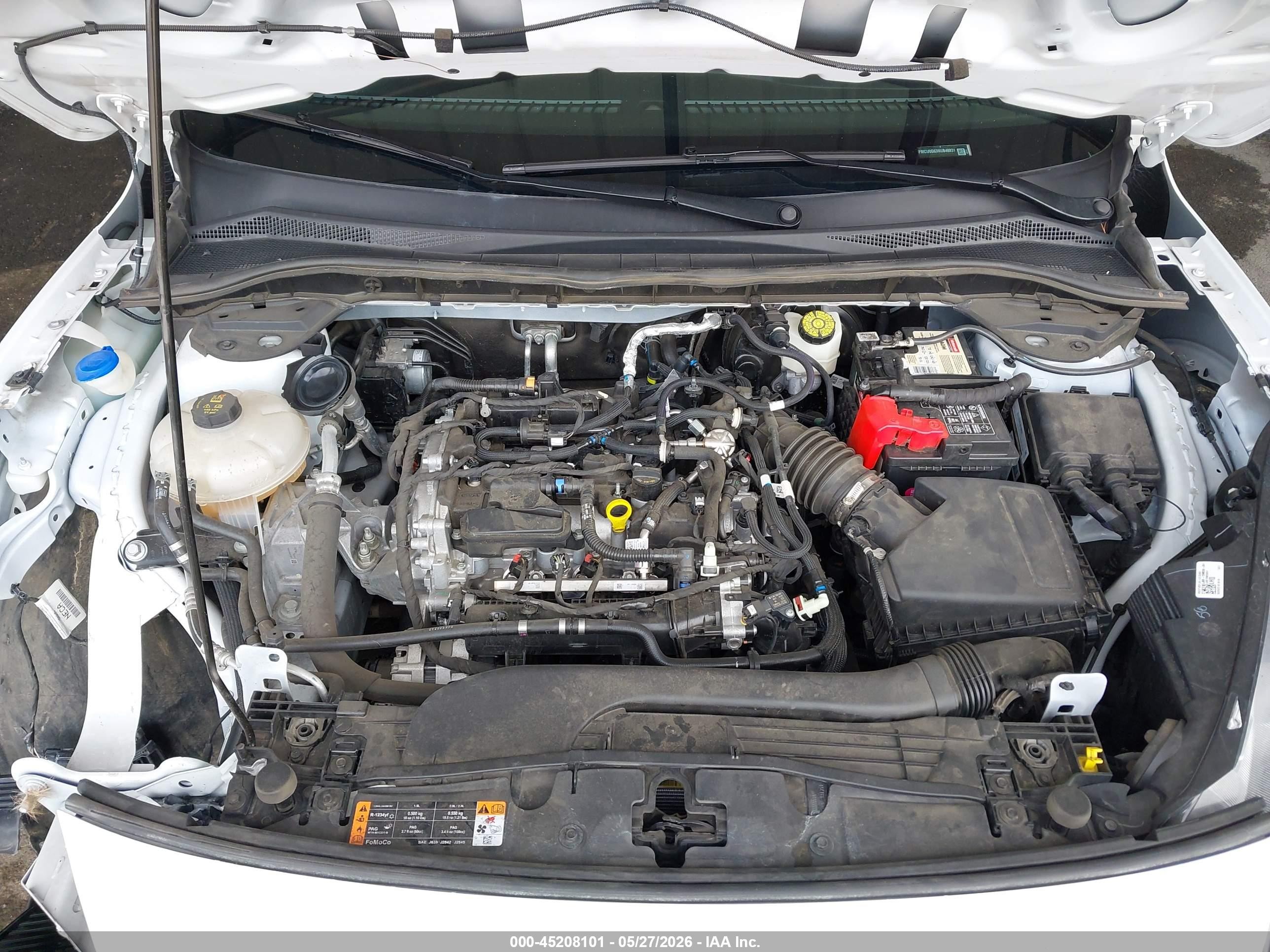 2022 Ford Escape Se White vin: 1FMCU0G63NUB48831