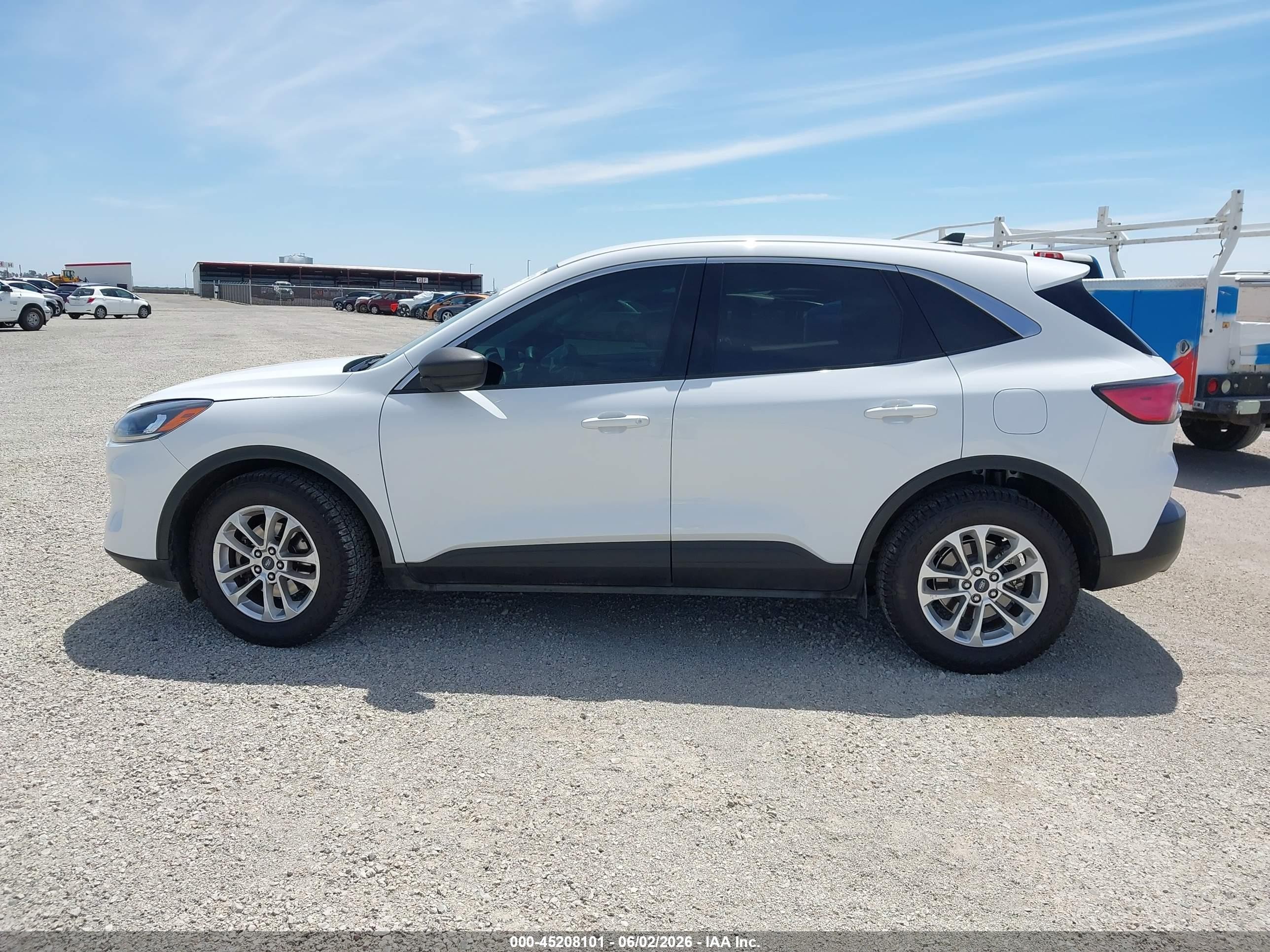 2022 Ford Escape Se White vin: 1FMCU0G63NUB48831