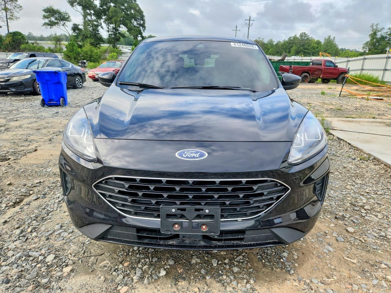 2022 Ford Escape Se Black vin: 1FMCU0G63NUB84325