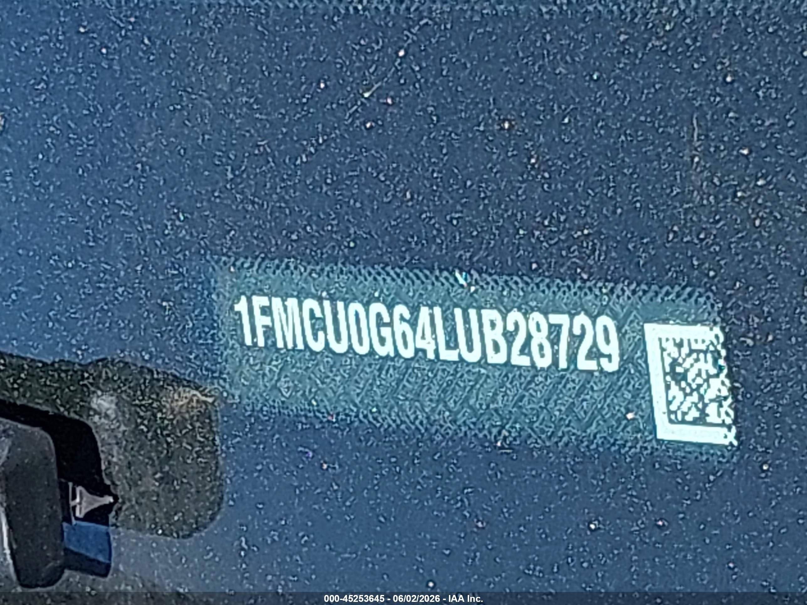 2020 Ford Escape Se Blue vin: 1FMCU0G64LUB28729