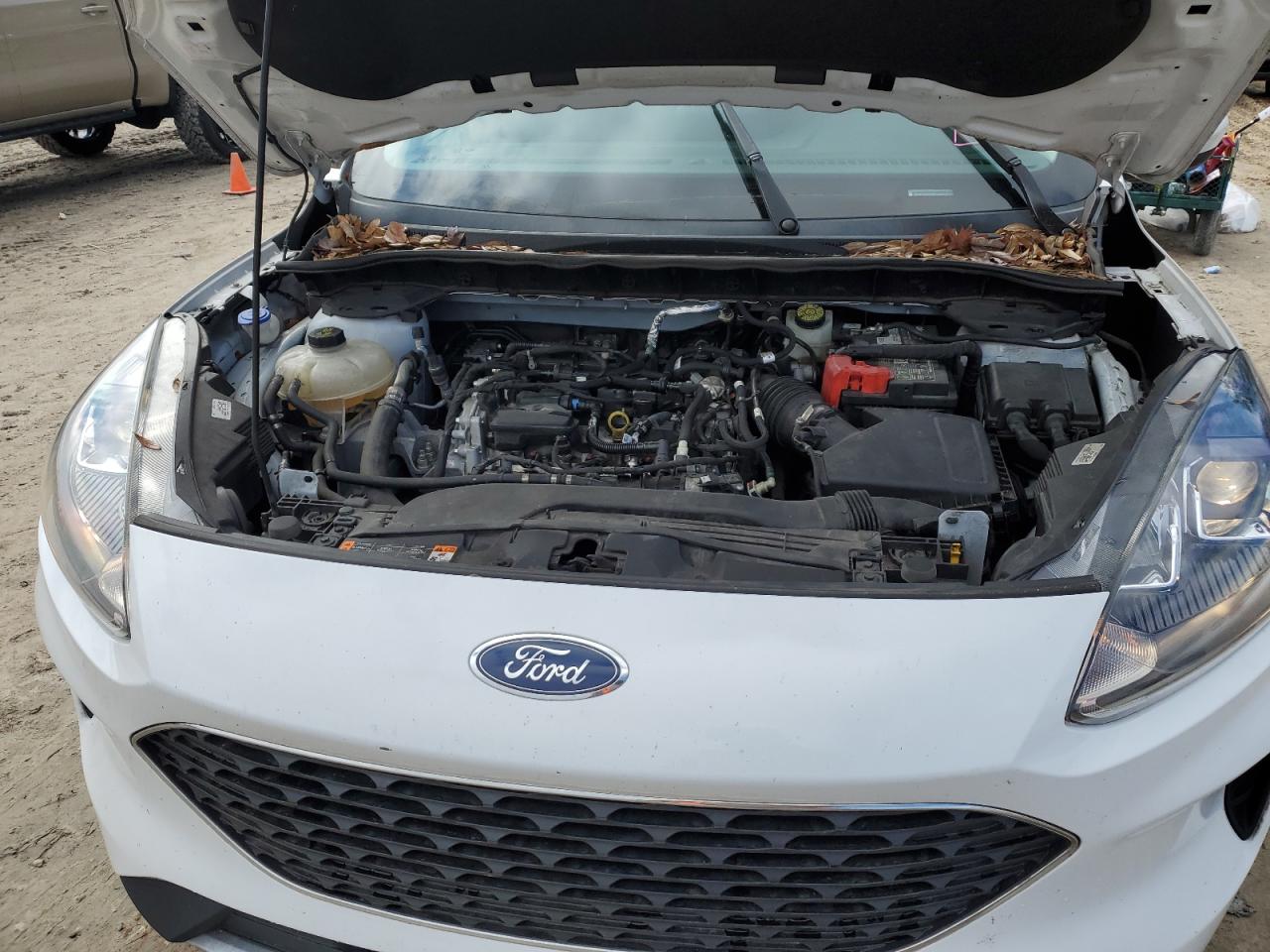 2021 Ford Escape Se White vin: 1FMCU0G64MUA66122