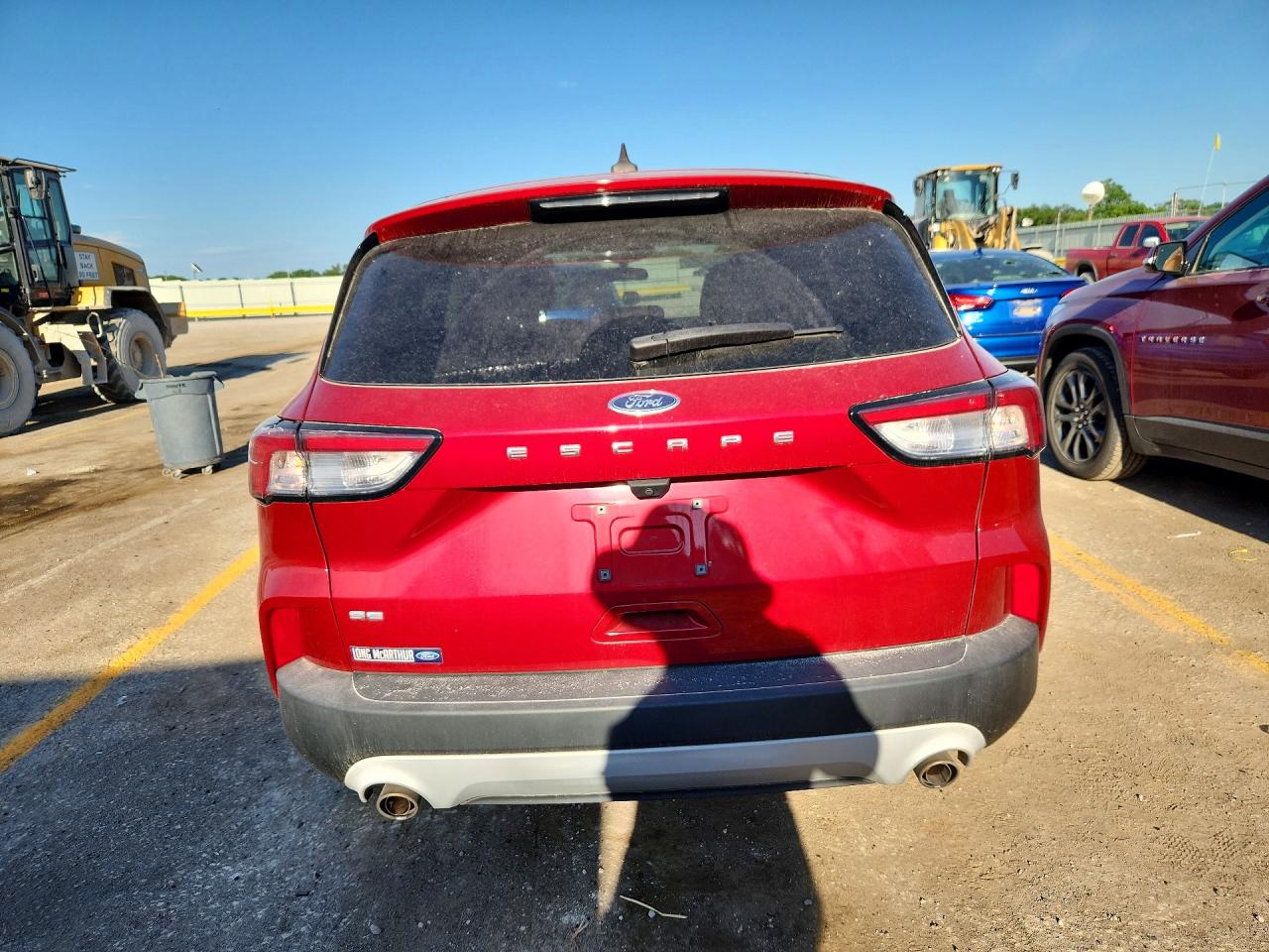 2022 Ford Escape Se Красный vin: 1FMCU0G64NUB62964