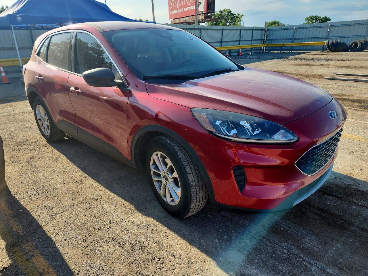 2022 Ford Escape Se Красный vin: 1FMCU0G64NUB62964
