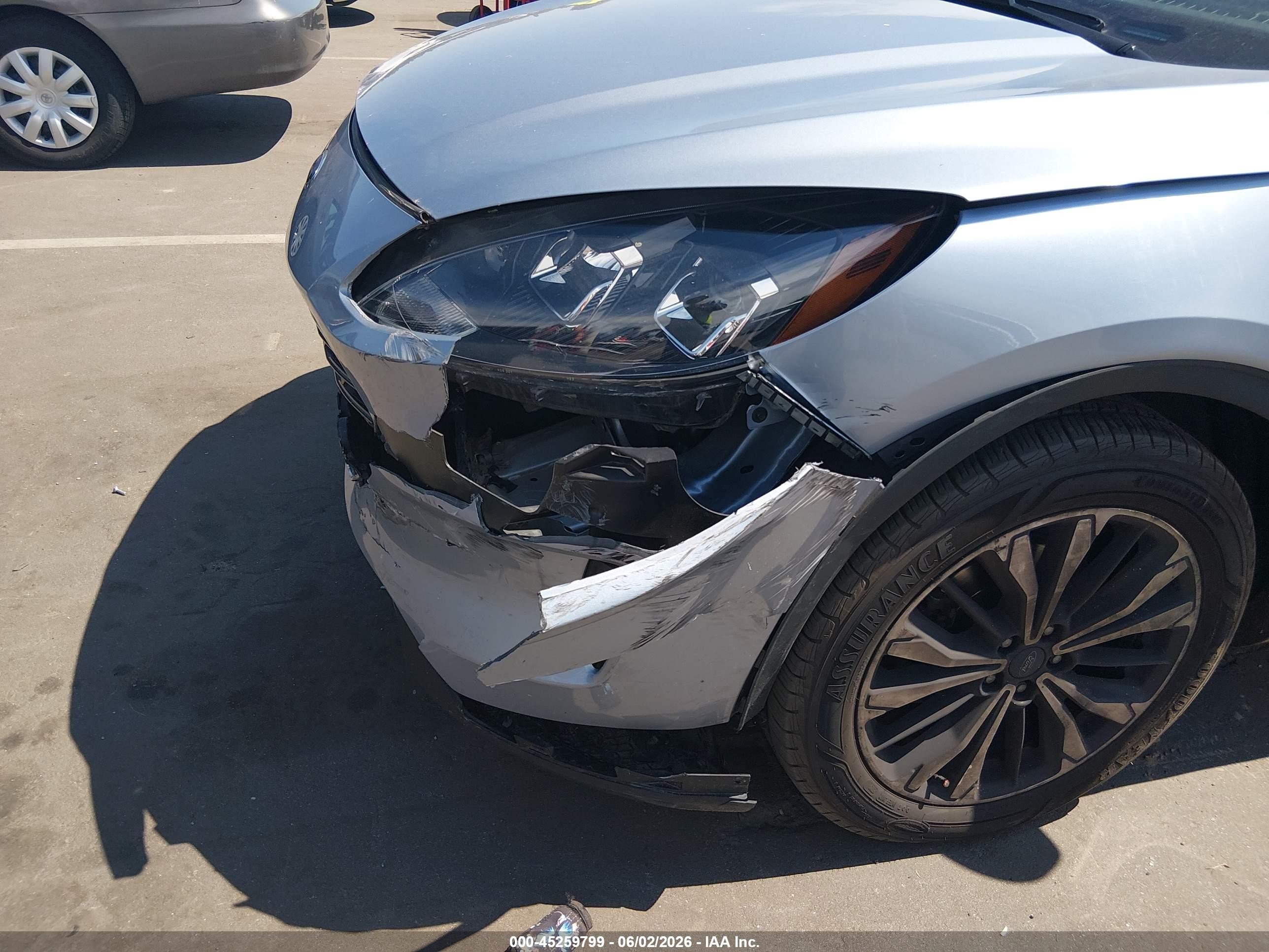 2022 Ford Escape Se Blue vin: 1FMCU0G65NUB52735