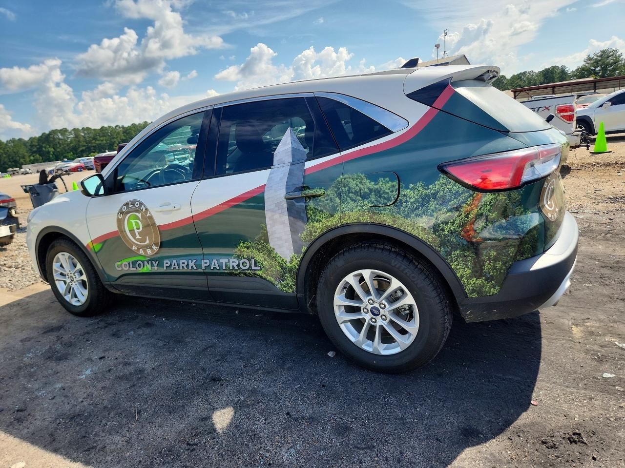 2020 Ford Escape Se White vin: 1FMCU0G66LUC32428